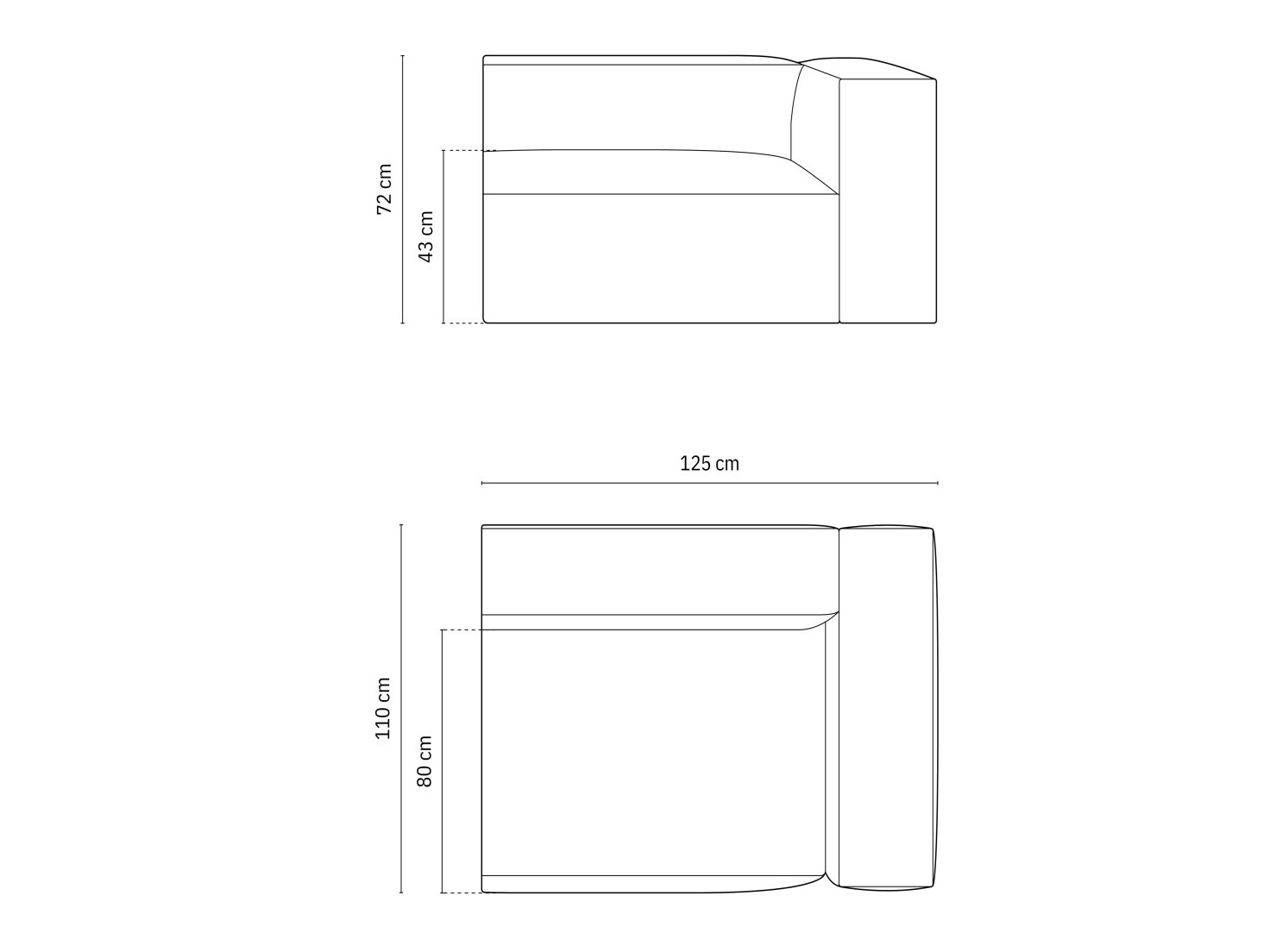 Modularne sjedeće garniture Sonsore 106 (Paris Khaki)