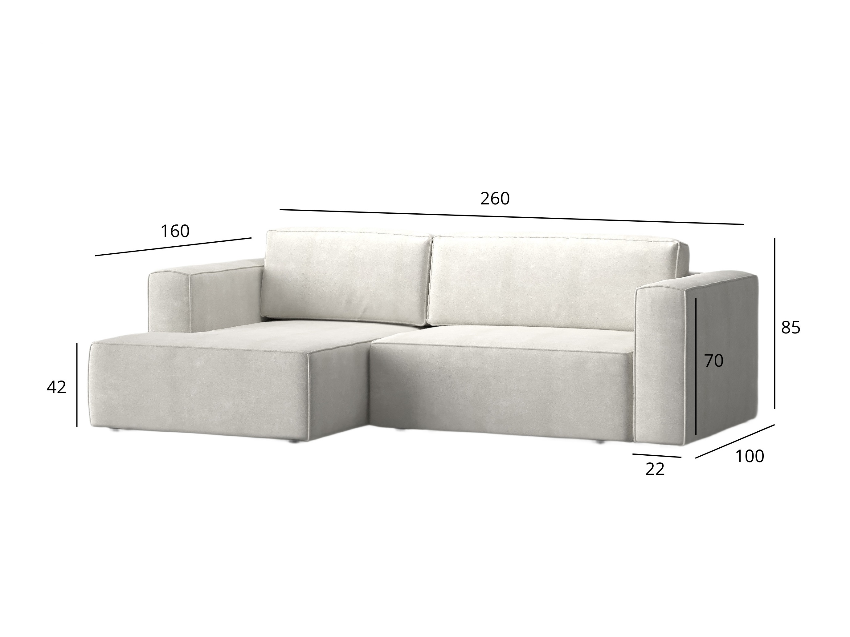 Kutna garnitura Bronx 108