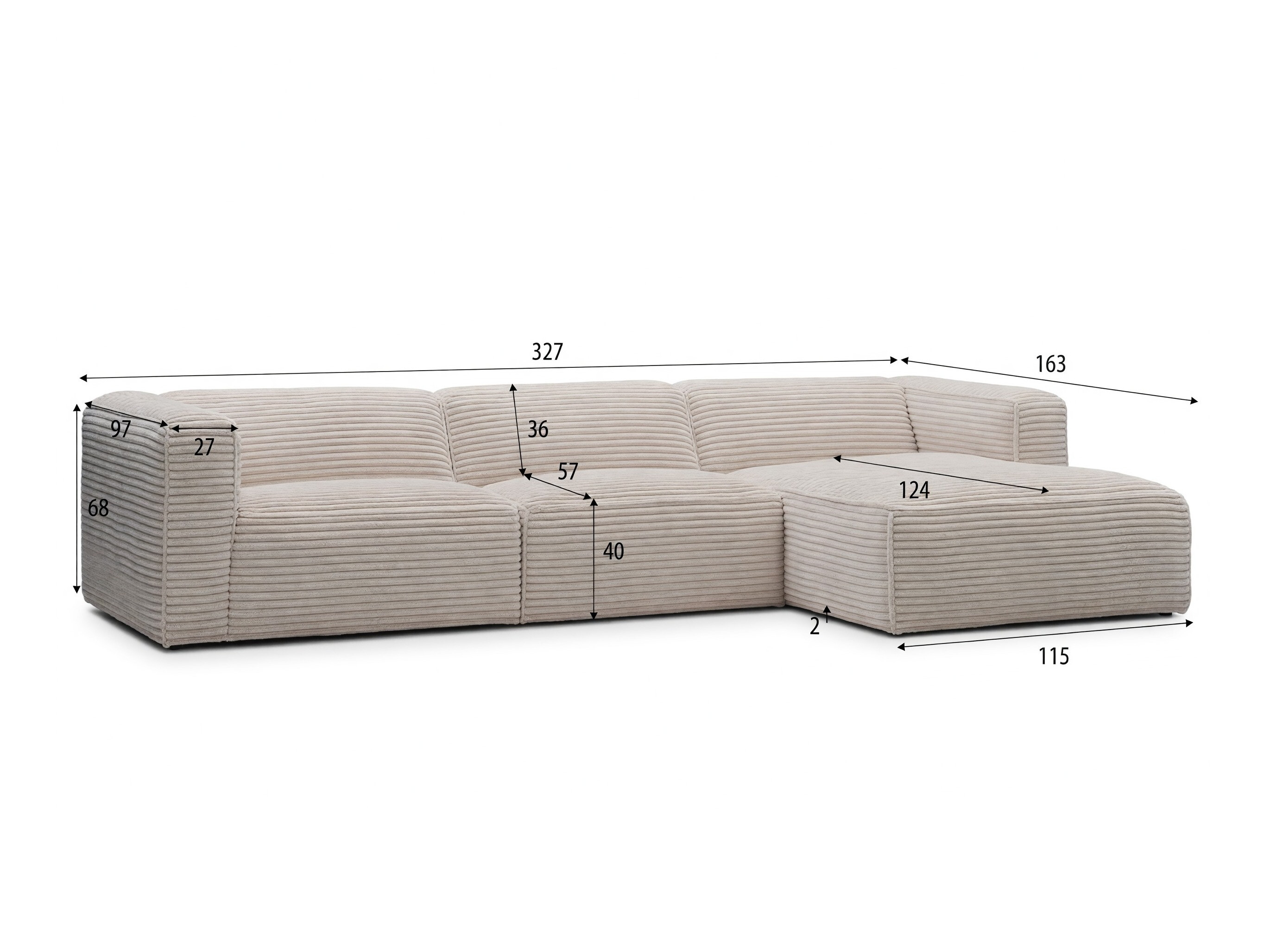 Kutna garnitura Bronx 109