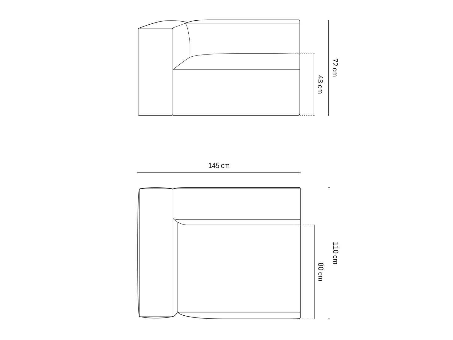 Modularne sjedeće garniture Sonsore 107 (Liberty 02)