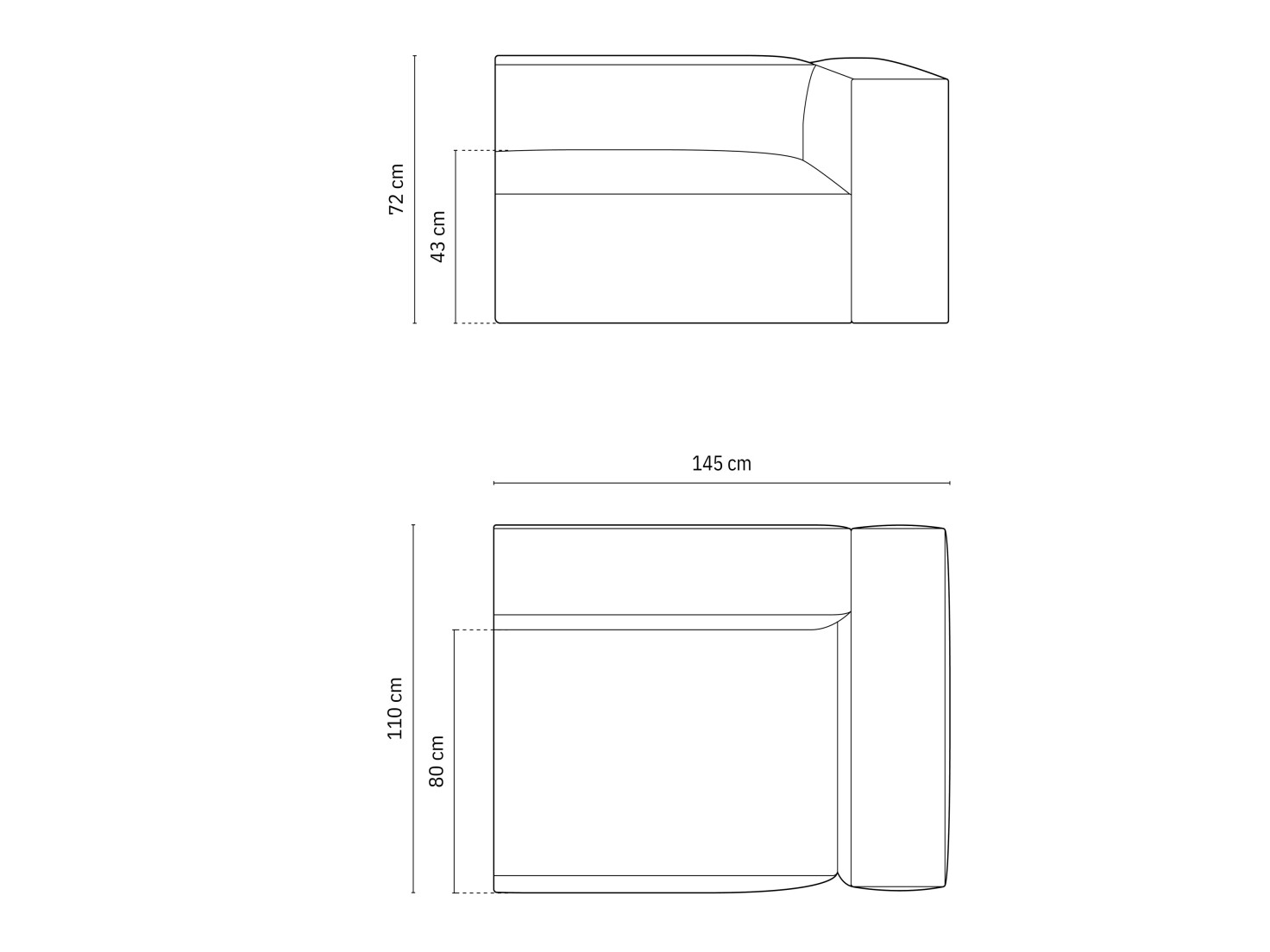 Modularne sjedeće garniture Sonsore 107 (Monet Nata)