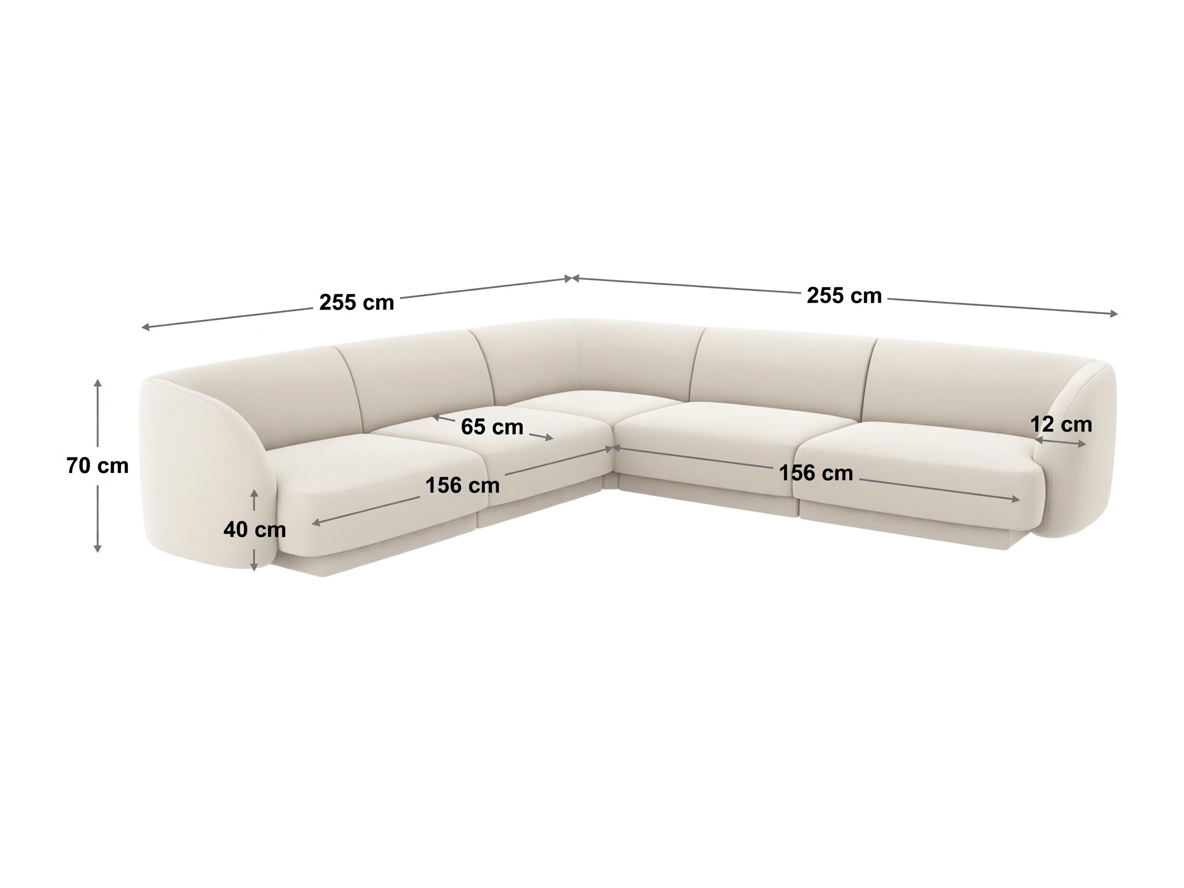 Modularna kutna garnitura Tivlomi 109 (Eden 17)