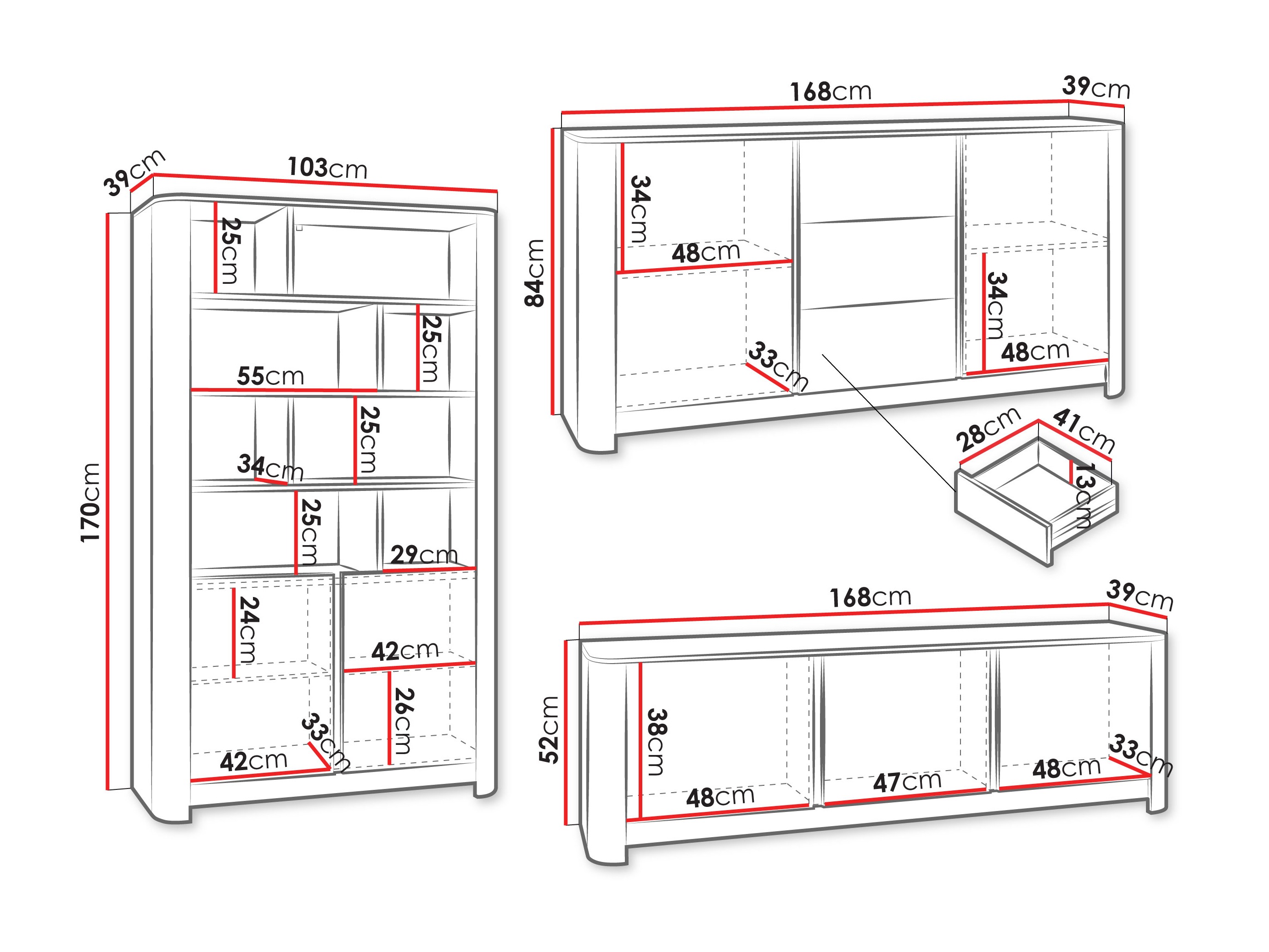 Set za dnevni boravak Somore 105