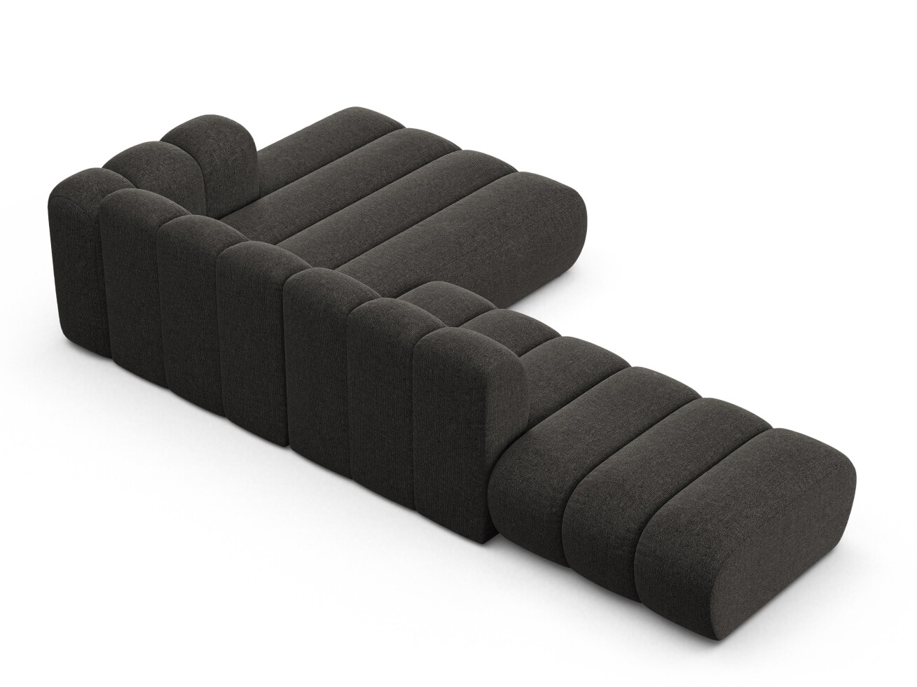 Modularna kutna garnitura Cirleve 105 (Eden 20 Grafit)