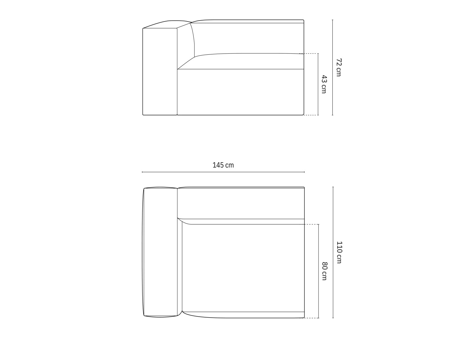 Modularne sjedeće garniture Sonsore 107 (Liberty 05)