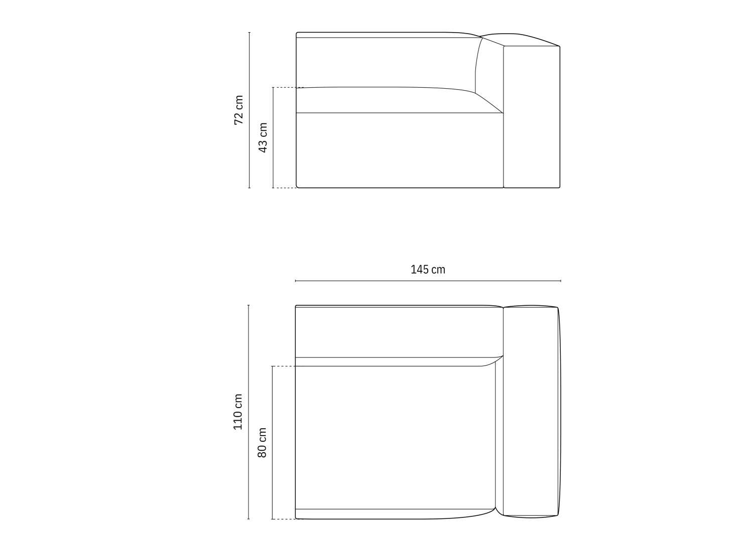 Modularne sjedeće garniture Sonsore 107 (Liberty 05)