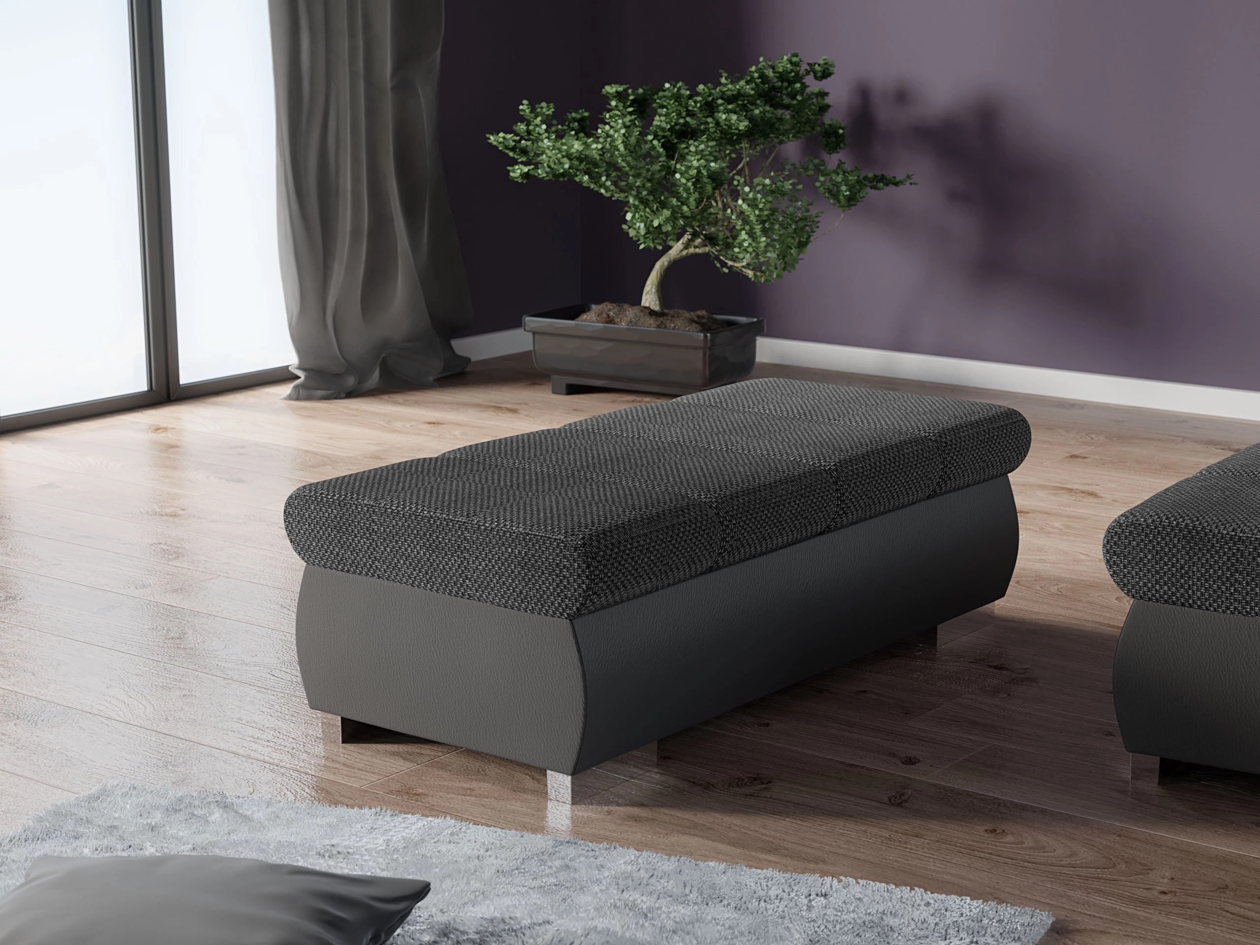Tapecirana klupa Comfivo Olivetum I (Soft 029 + Majorka 03)