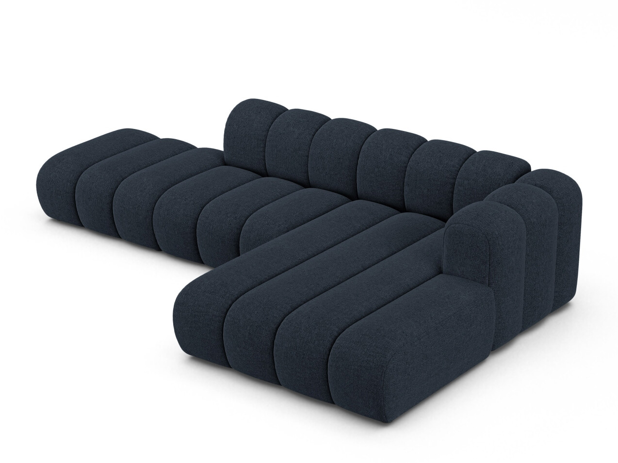Modularna kutna garnitura Cirleve 105 (Eden 16 Deep Plava)