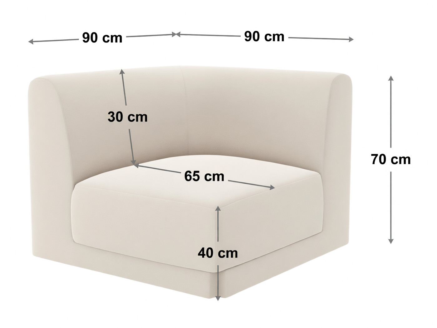 Modularne sjedeće garniture Tivlomi 103 (Baloo 2082)