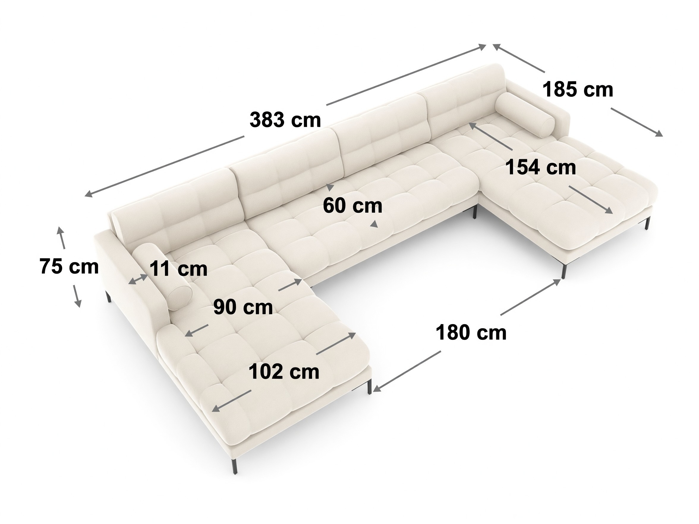 Kutna garnitura Lormelo 120 (Bluvel 22)