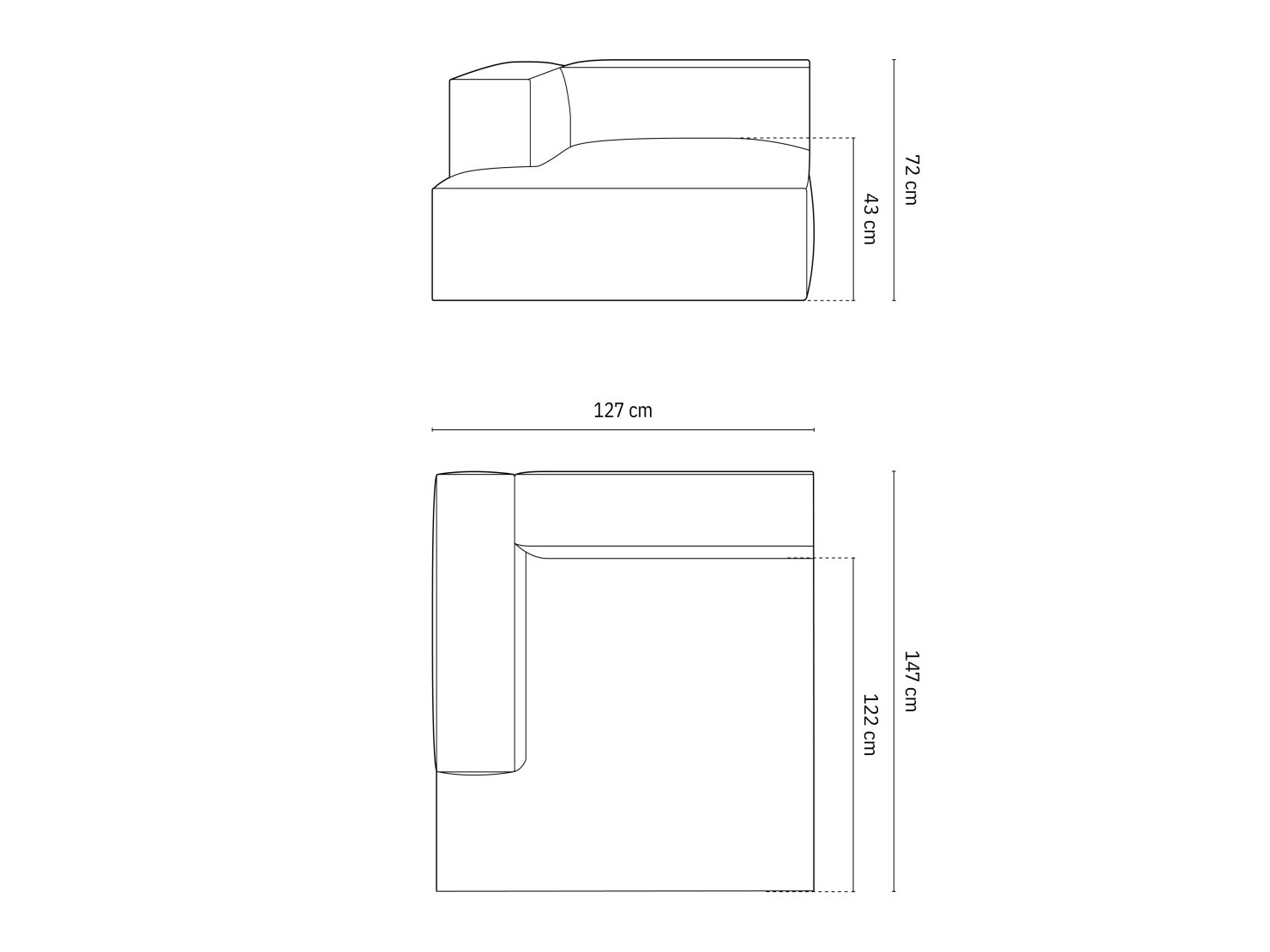 Modularne sjedeće garniture Sonsore 104 (Liberty 05)