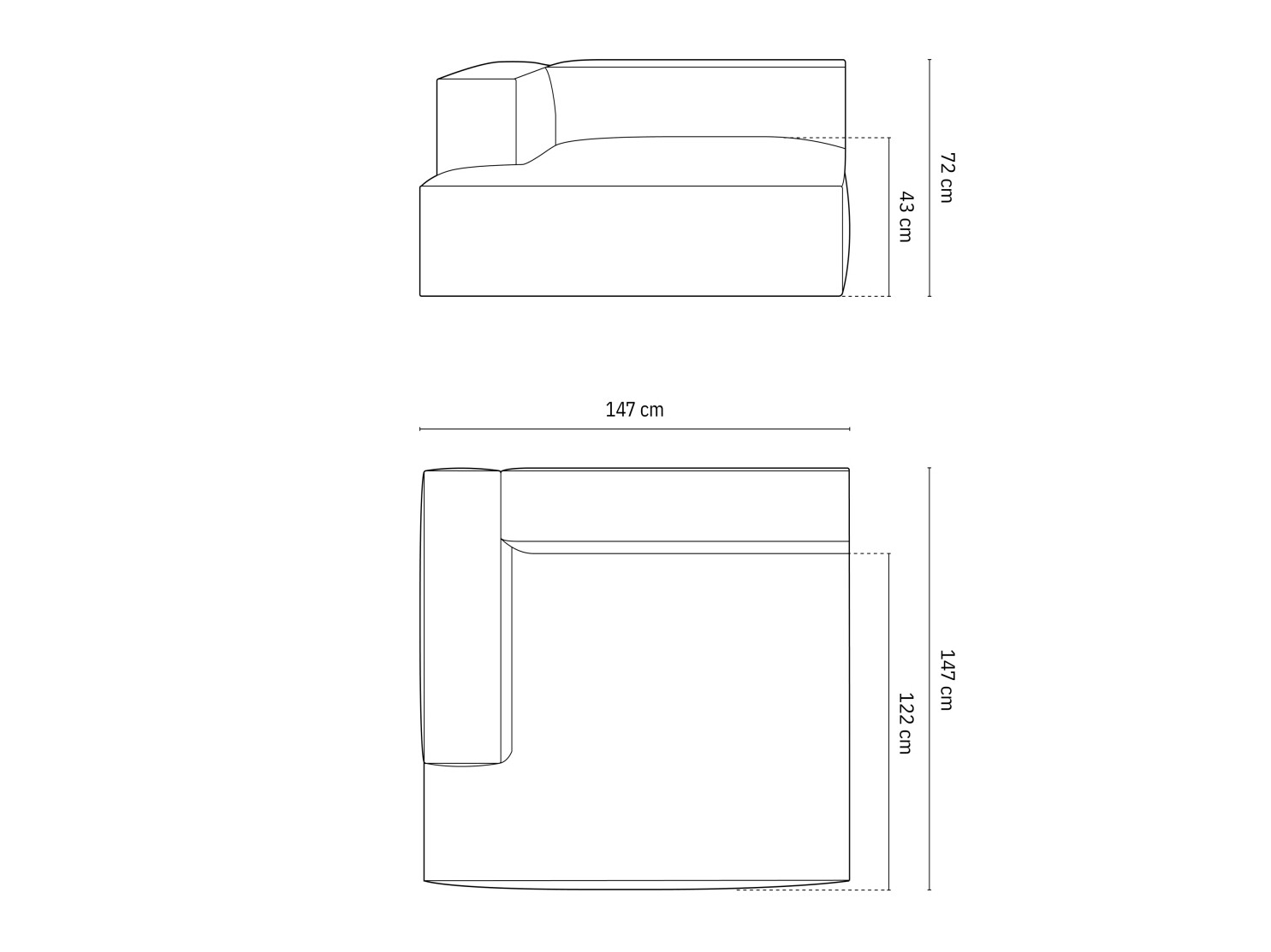 Modularne sjedeće garniture Sonsore 105 (Liberty 05)