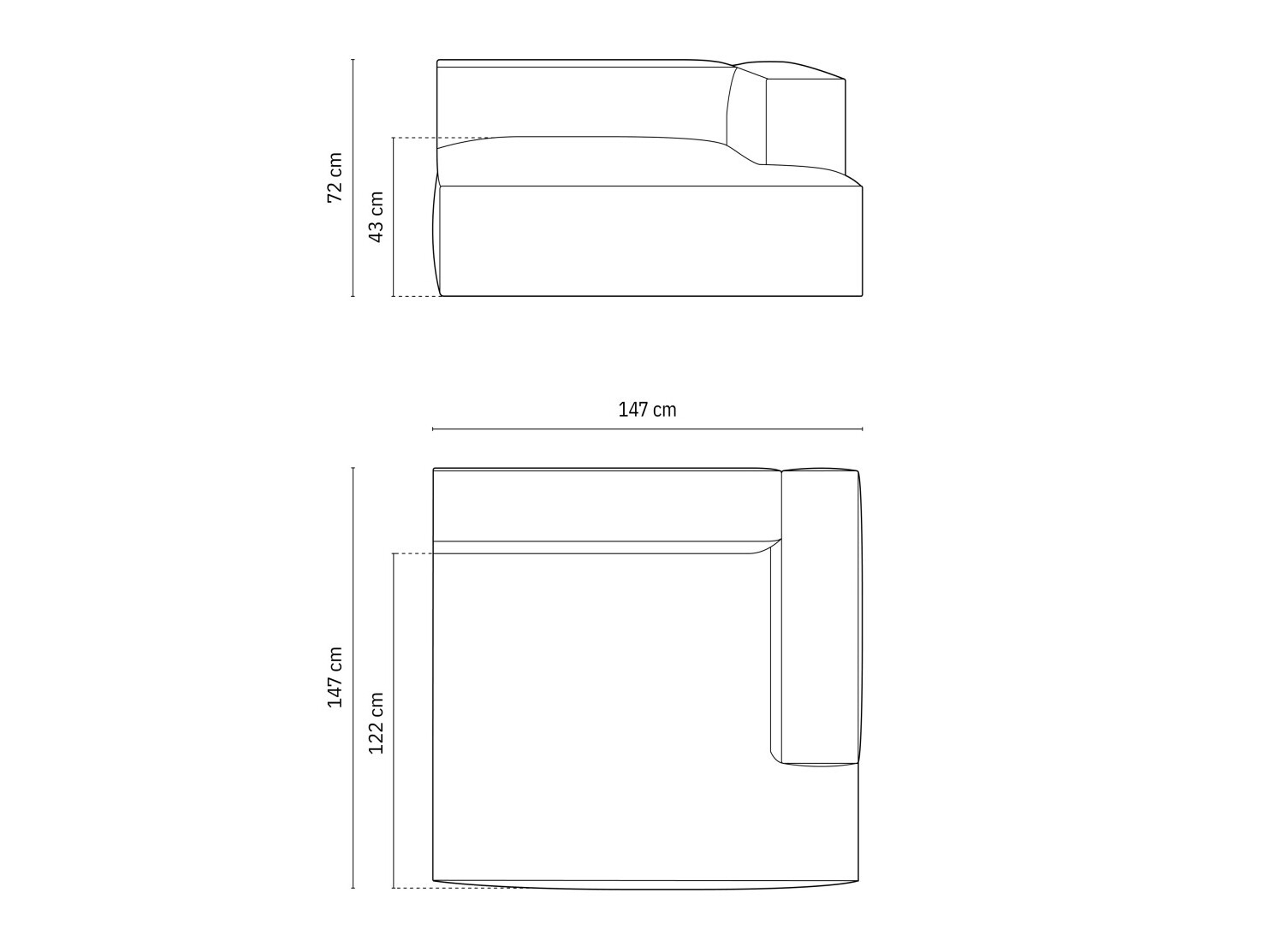 Modularne sjedeće garniture Sonsore 105 (Liberty 18)