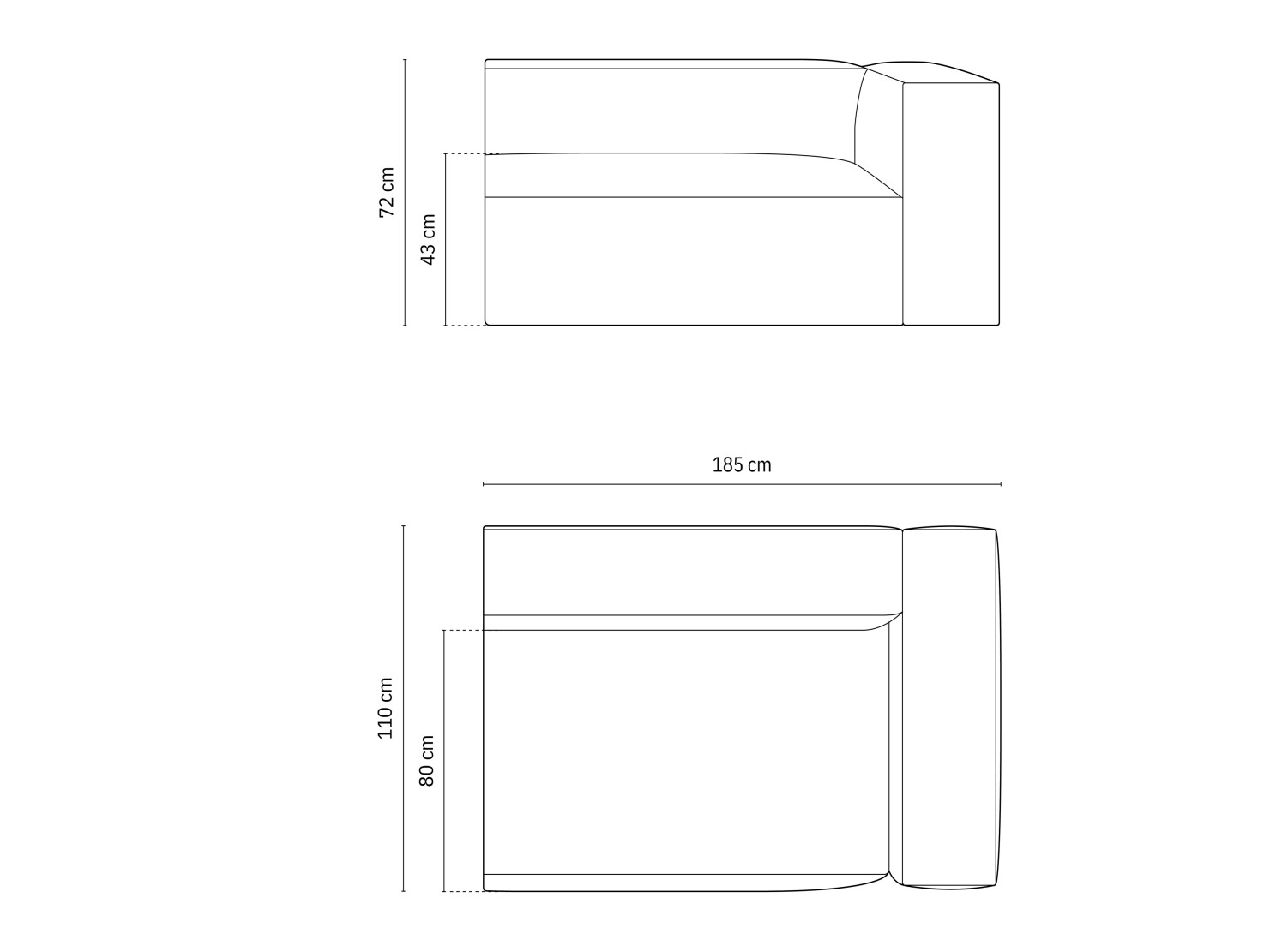 Modularne sjedeće garniture Sonsore 108 (Liberty 18)