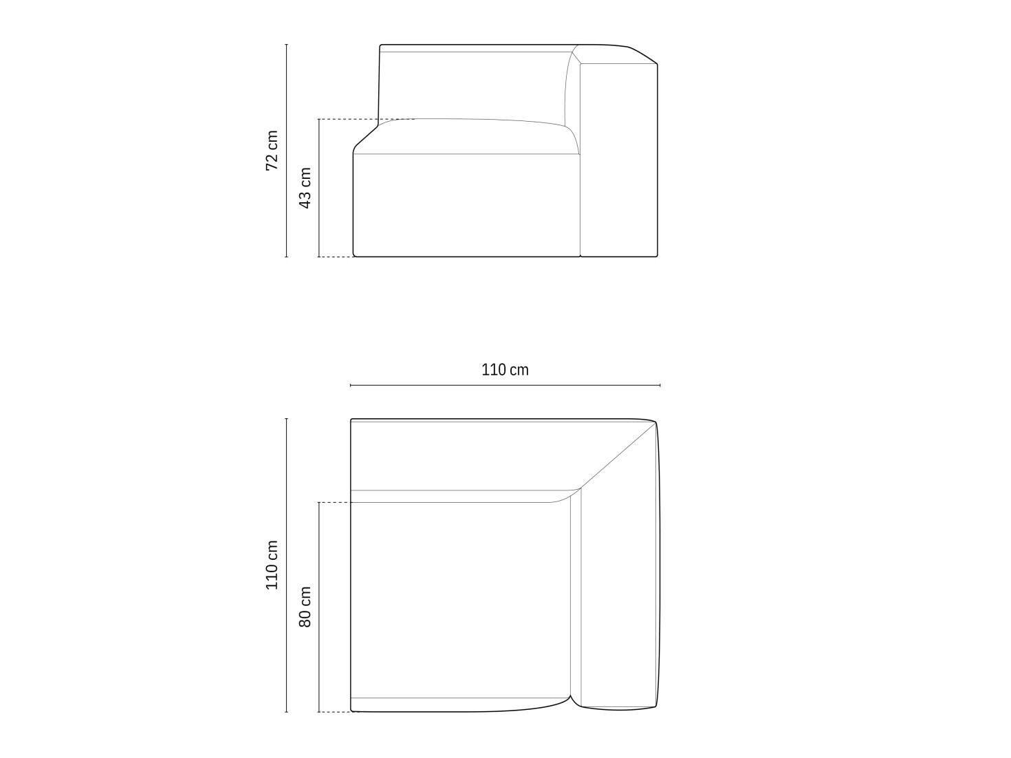Modularne sjedeće garniture Sonsore 111 (Liberty 05)