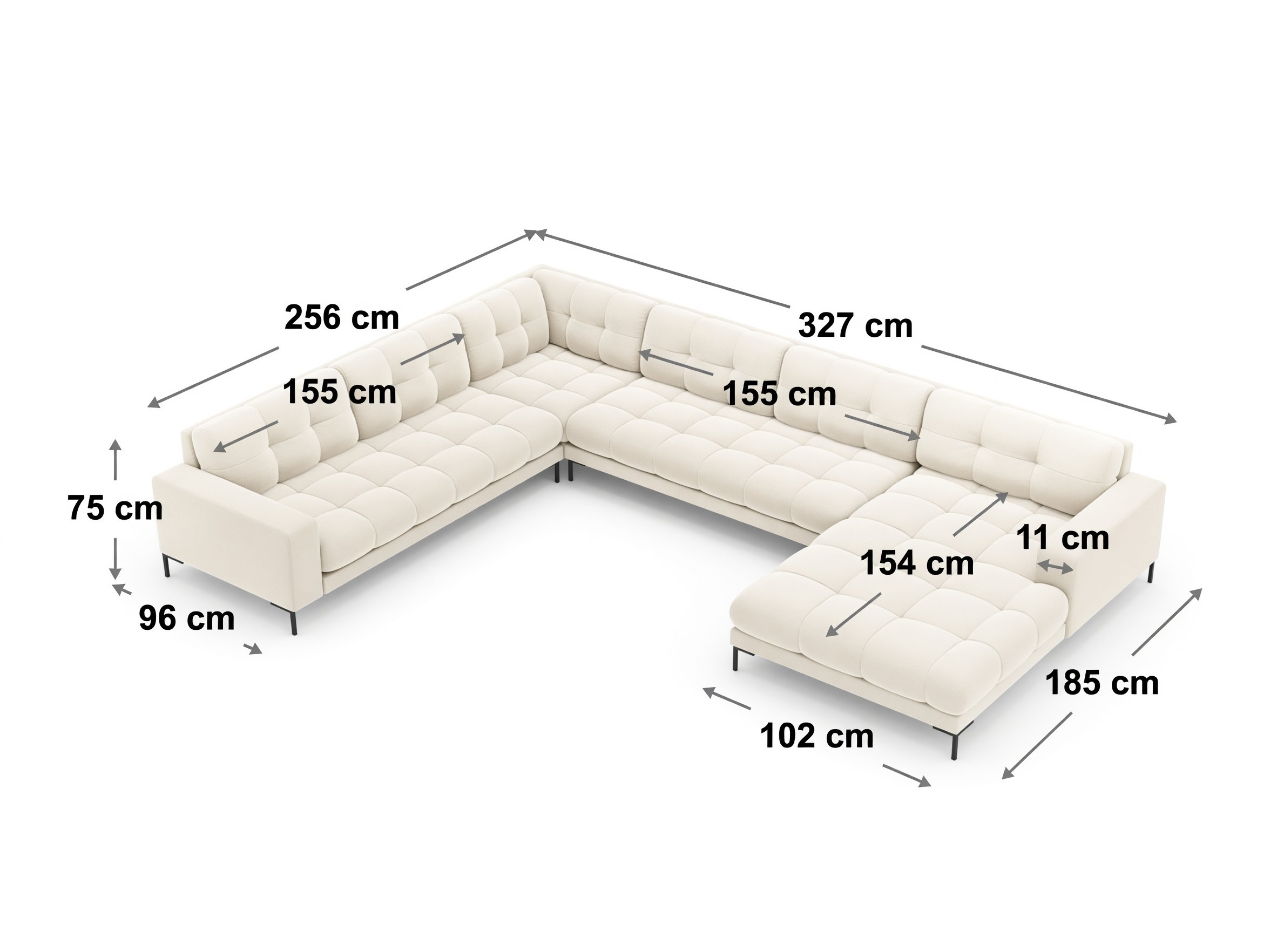 Kutna garnitura Lormelo 122 (Bluvel 03)