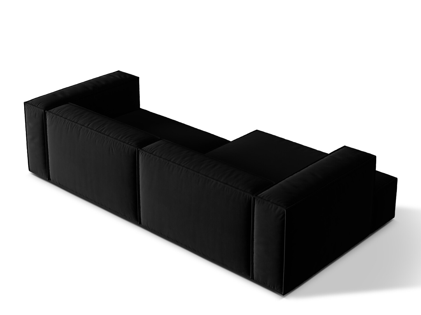 Modularna kutna garnitura Sonsore 114 (Paris Black)