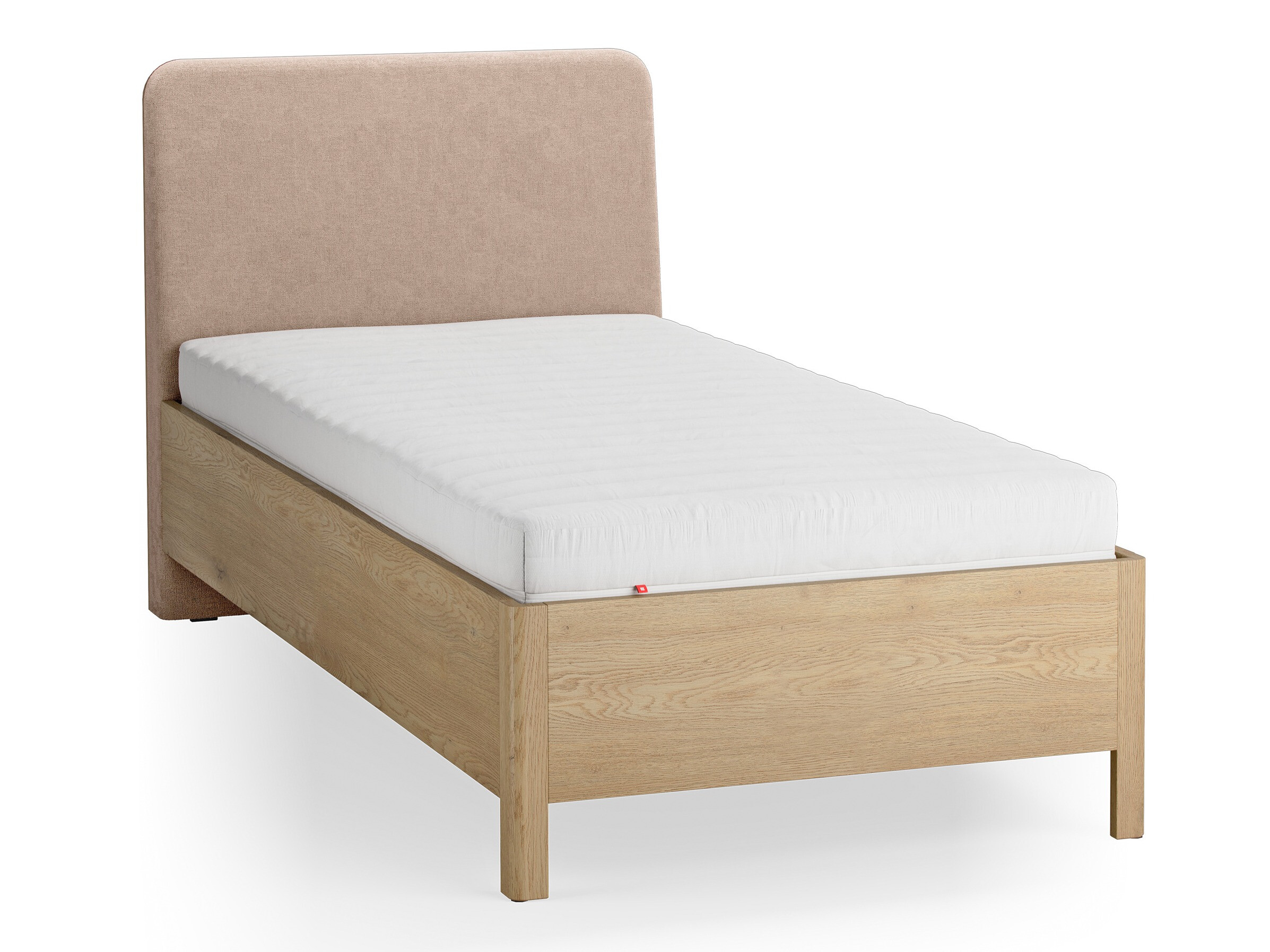 Krevet Ruvcamu 118 (Hrast + Taupe)