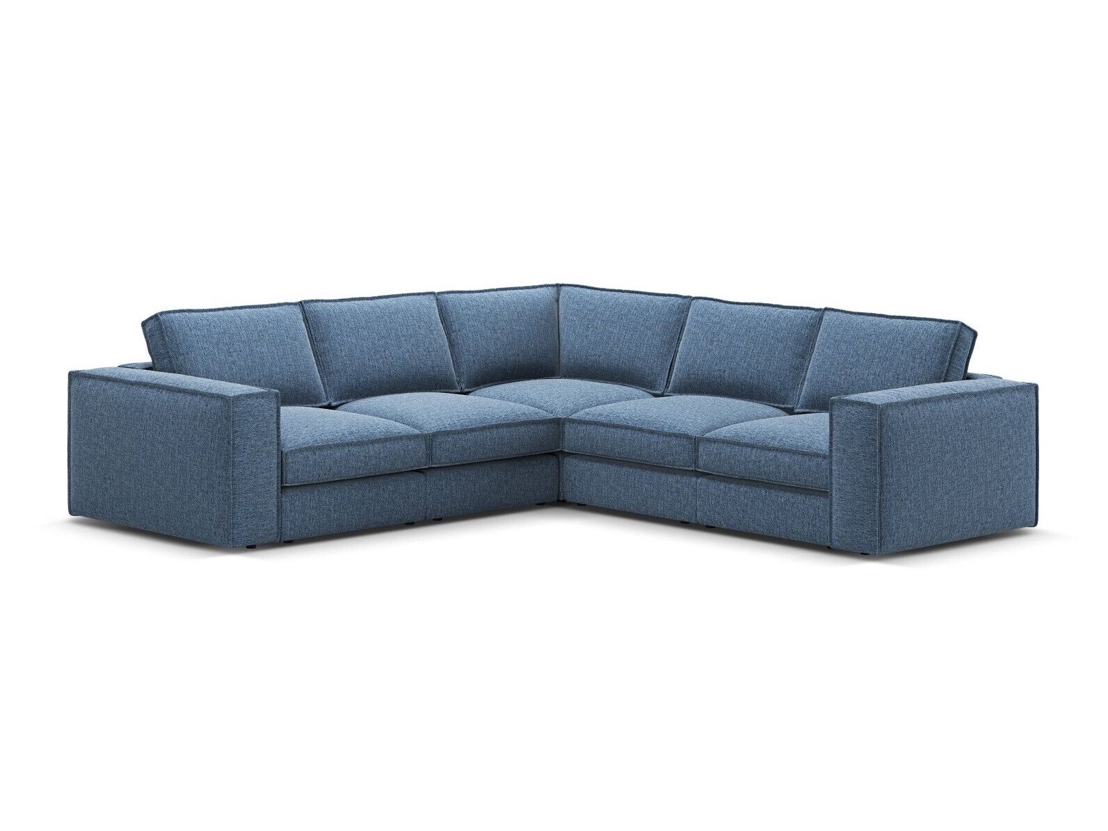 Modularna kutna garnitura Dalodei 113 (Babel Blue)