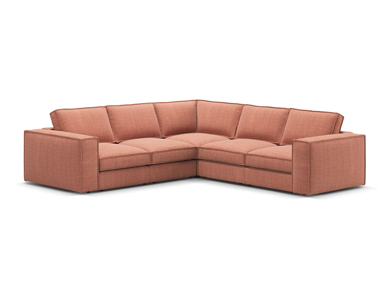 Modularna kutna garnitura Dalodei 113 (Babel Red)