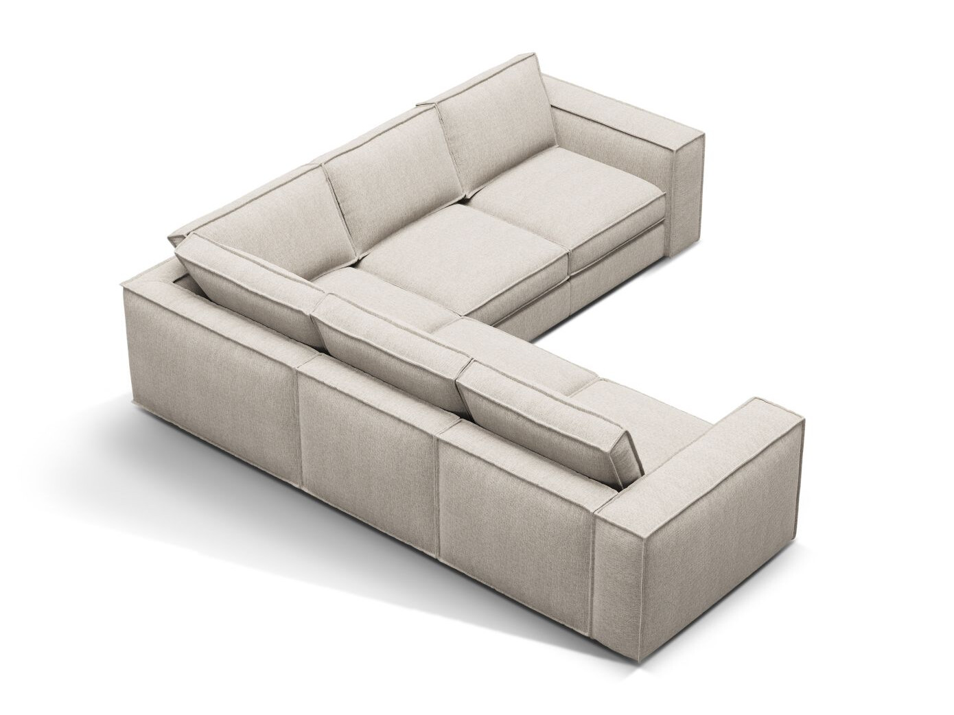 Modularna kutna garnitura Dalodei 113 (Babel Sand)