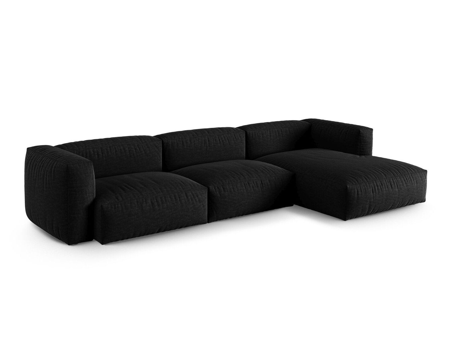 Modularna kutna garnitura Sorcoro 121 (Boston Black)
