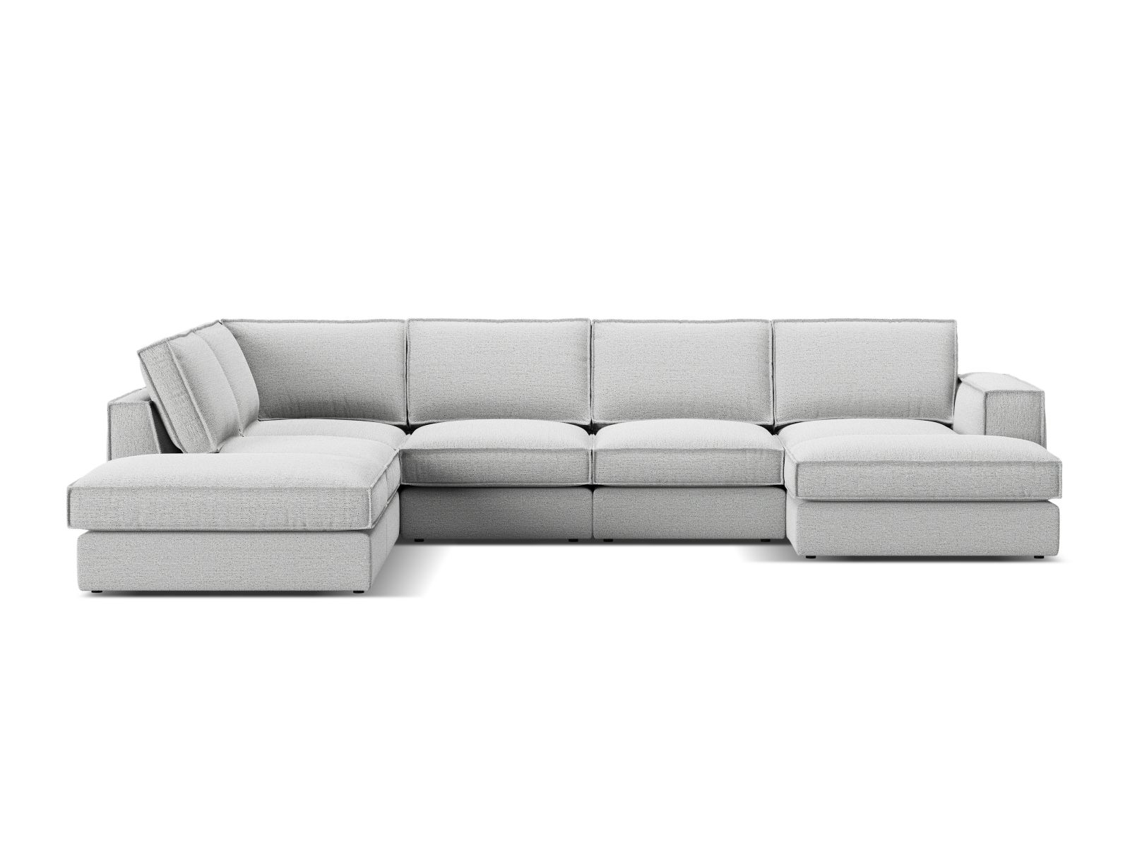 Modularna kutna garnitura Dalodei 114 (Babel Light grey)