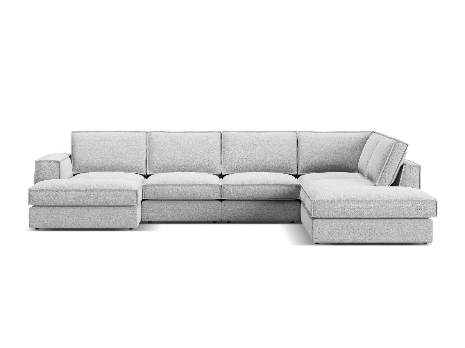 Modularna kutna garnitura Dalodei 114 (Babel Light grey)