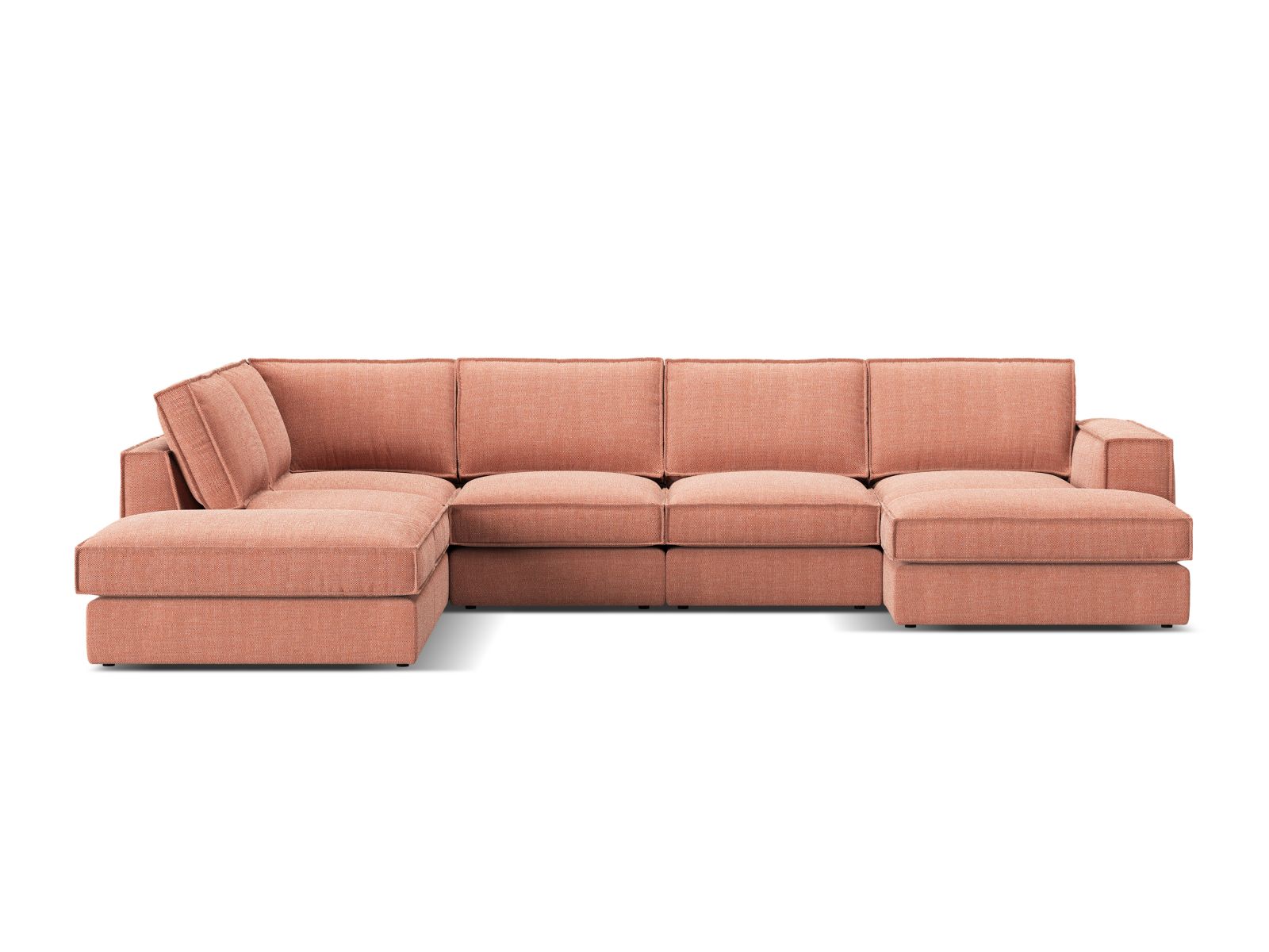 Modularna kutna garnitura Dalodei 114 (Babel Red)