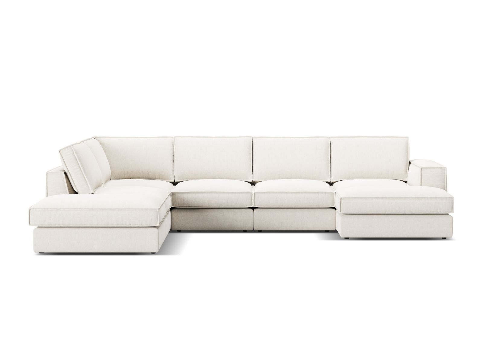 Modularna kutna garnitura Dalodei 114 (Babel White)