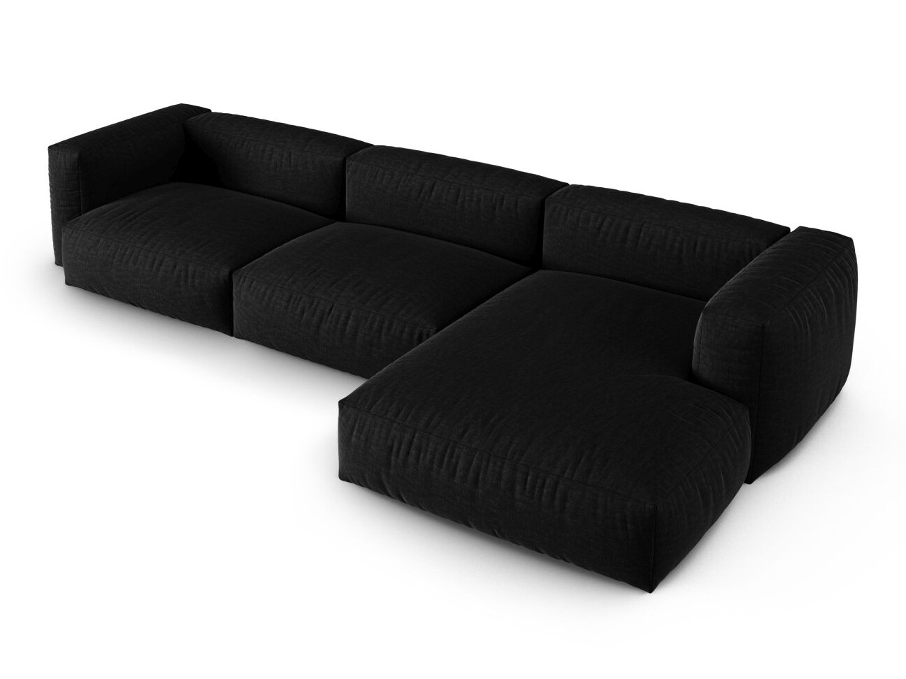 Modularna kutna garnitura Sorcoro 121 (Boston Black)