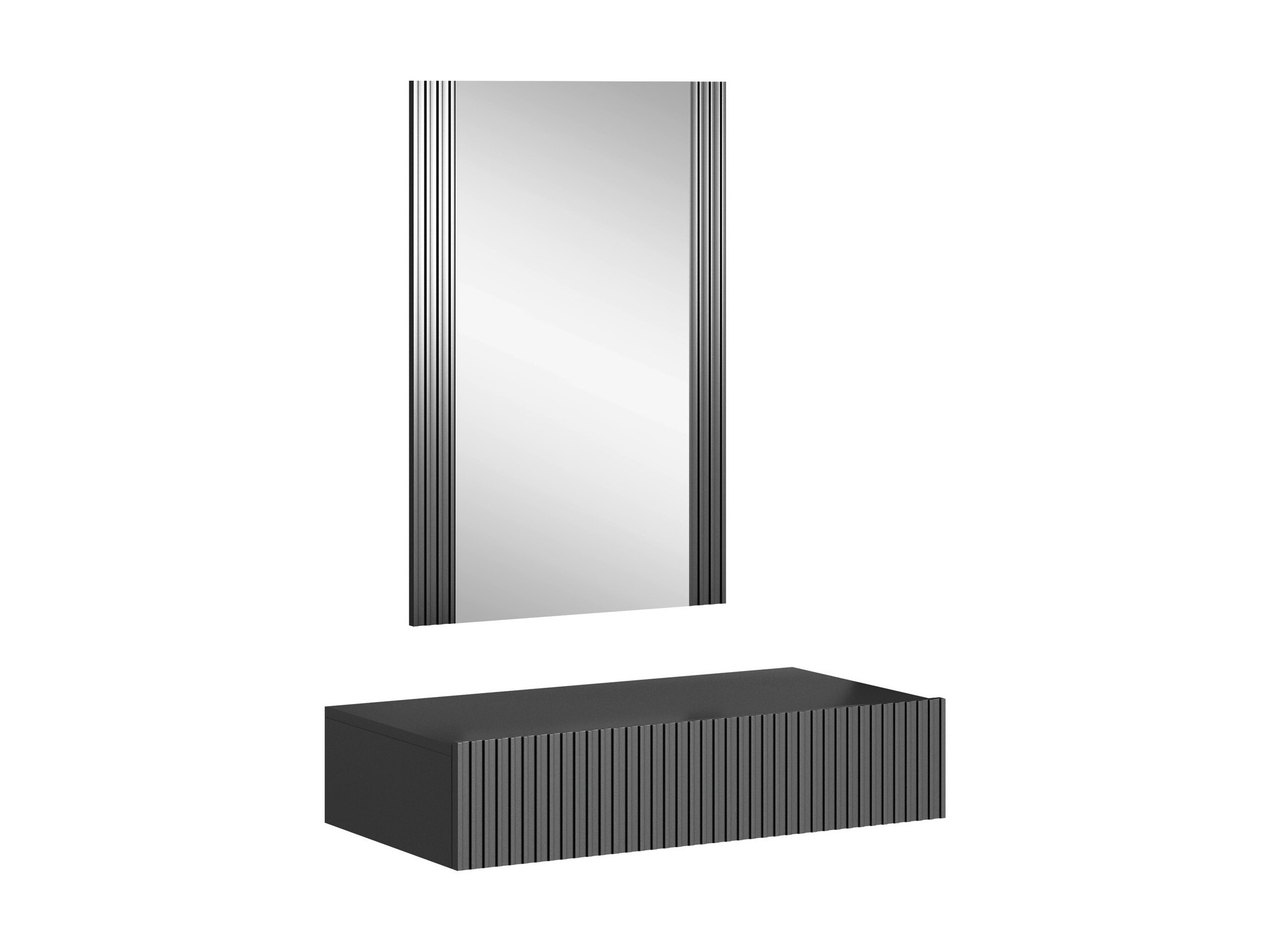 Toaletni stolić Comes (Antracit)