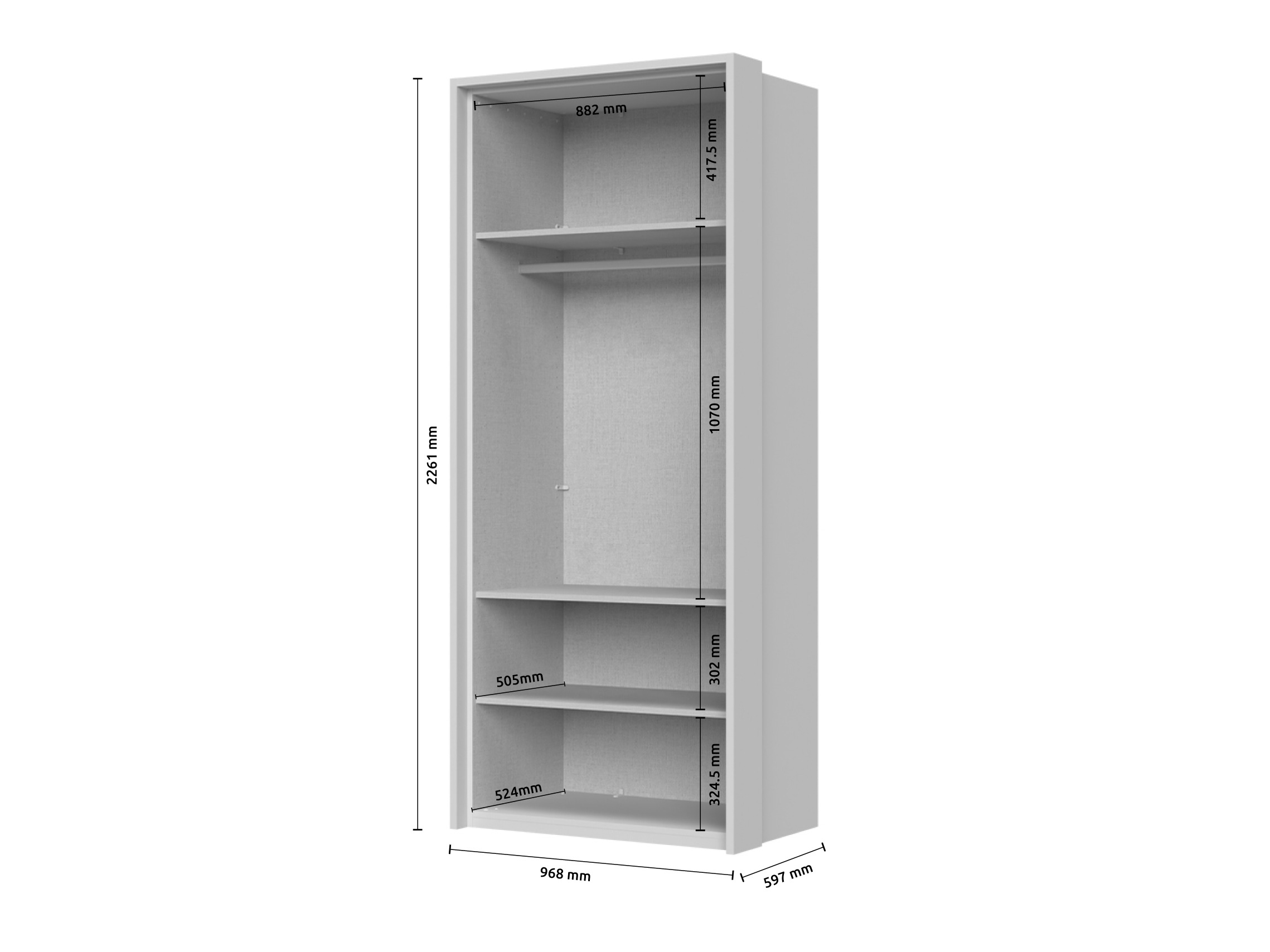 Ormar Mirelme 140