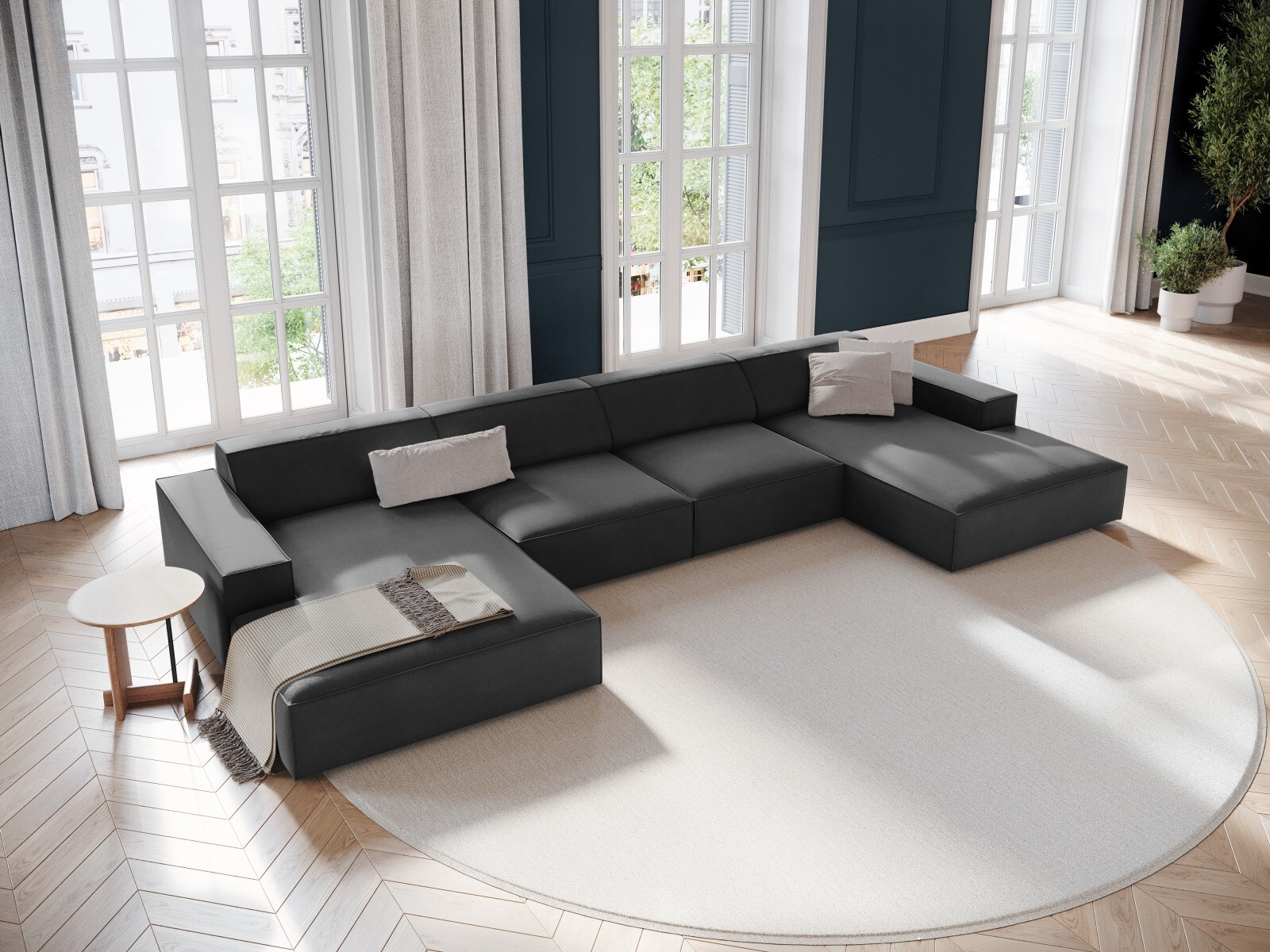 Modularna kutna garnitura Lomcalu 122 (Bluvel 14)