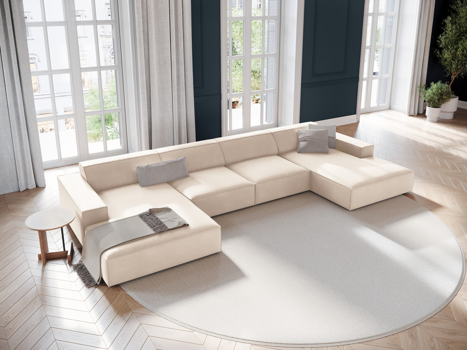 Modularna kutna garnitura Lomcalu 122 (Bluvel 22)