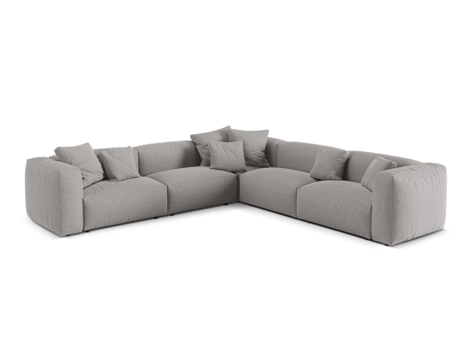 Modularna kutna garnitura Sorcoro 130 (Boston Light Grey)