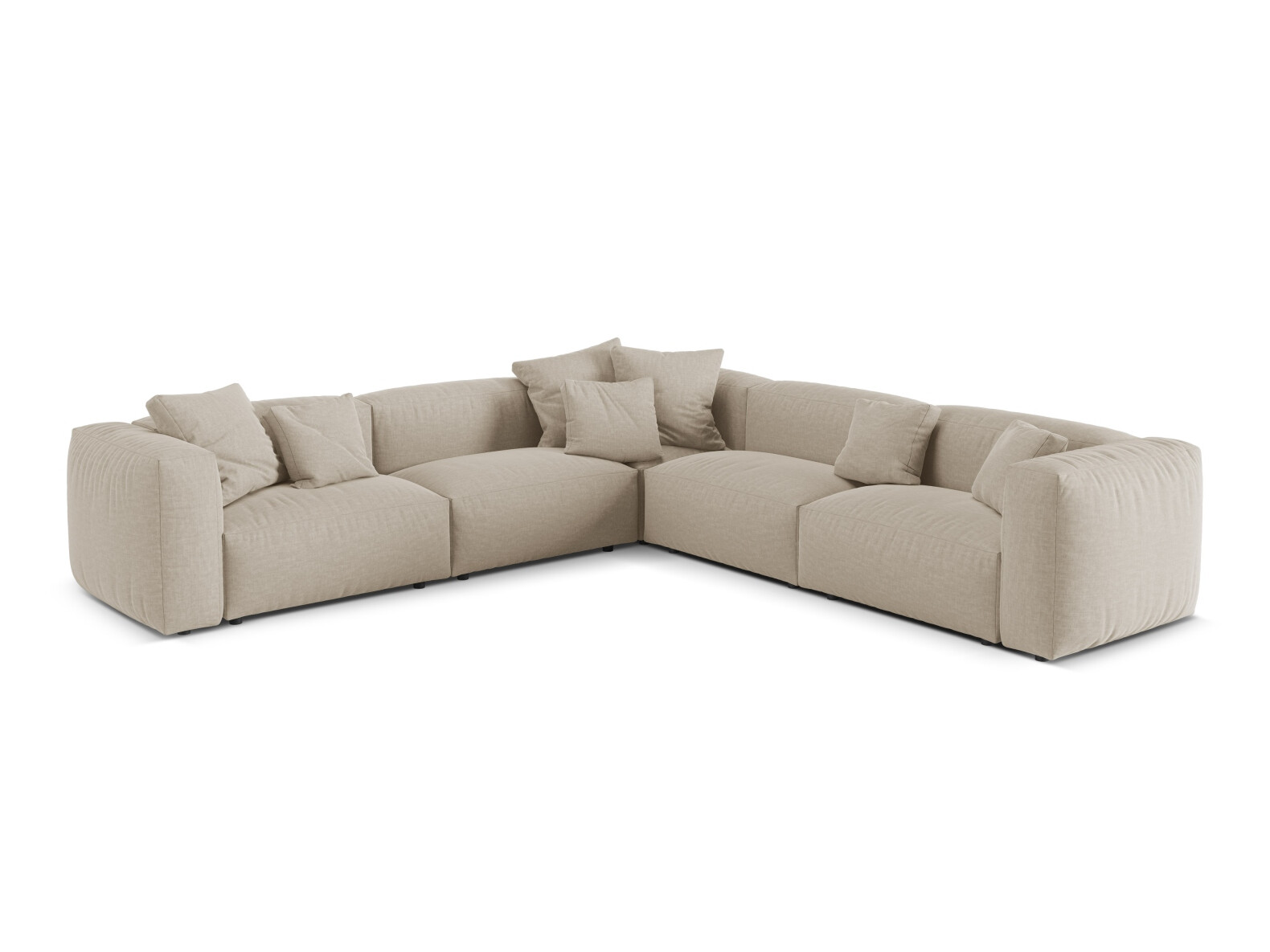 Modularna kutna garnitura Sorcoro 130 (Boston Toffee)