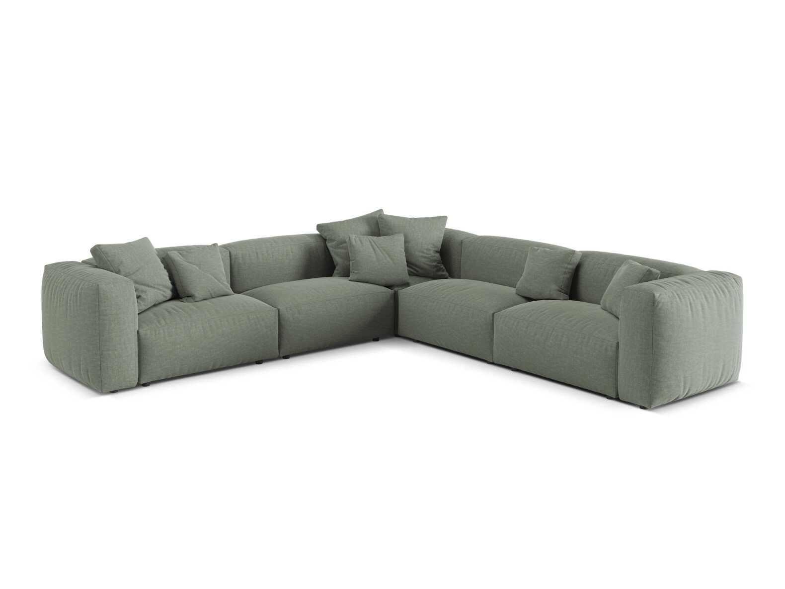 Modularna kutna garnitura Sorcoro 130 (Boston Water Green)