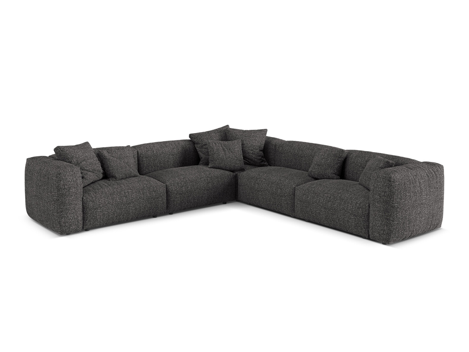 Modularna kutna garnitura Sorcoro 130 (Monet Anthracite)
