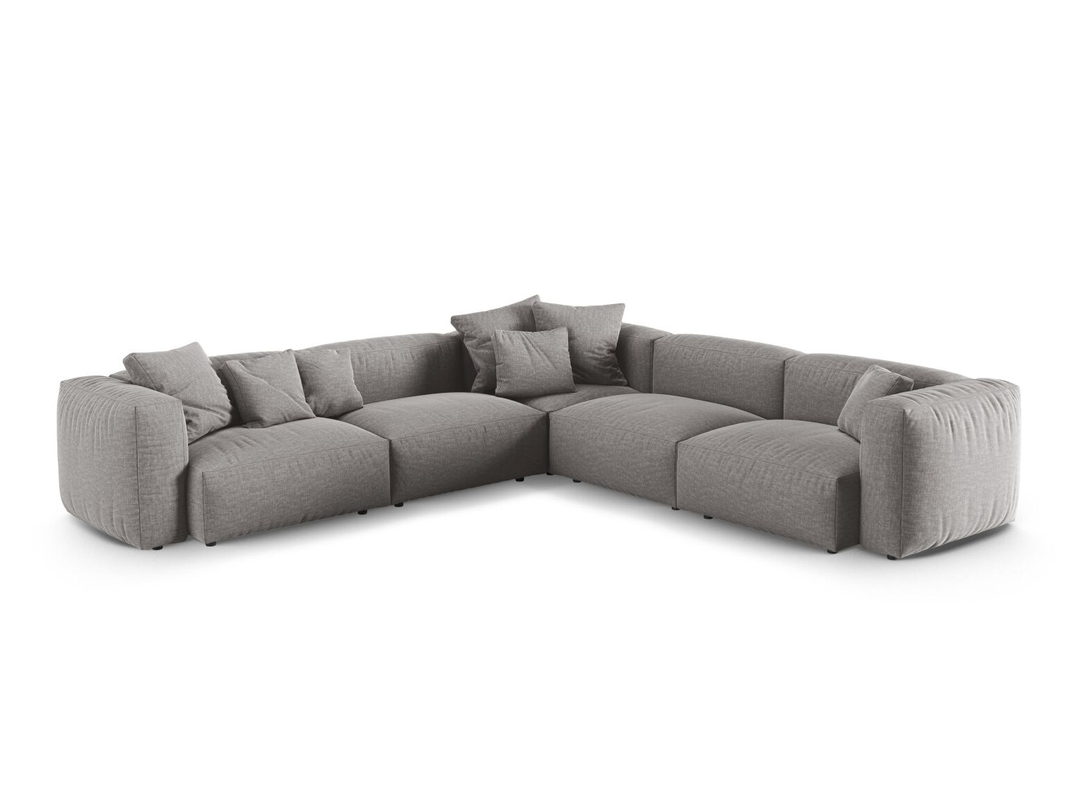 Modularna kutna garnitura Sorcoro 131 (Boston Light Grey)