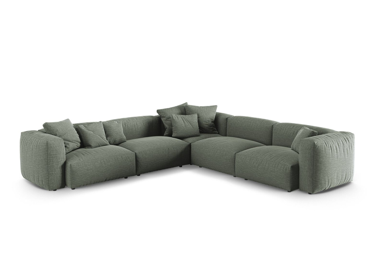 Modularna kutna garnitura Sorcoro 131 (Boston Water Green)