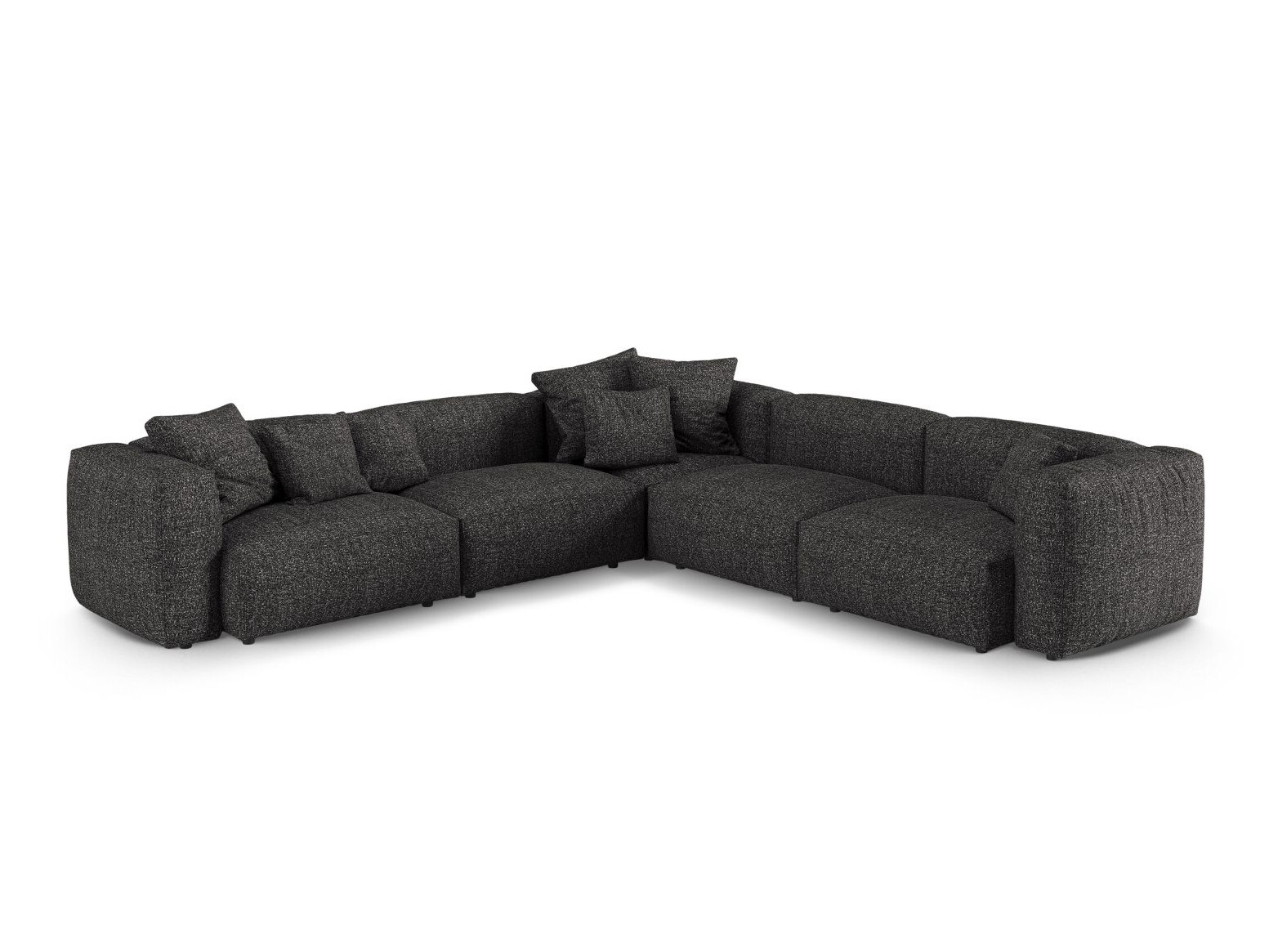 Modularna kutna garnitura Sorcoro 131 (Monet Anthracite)