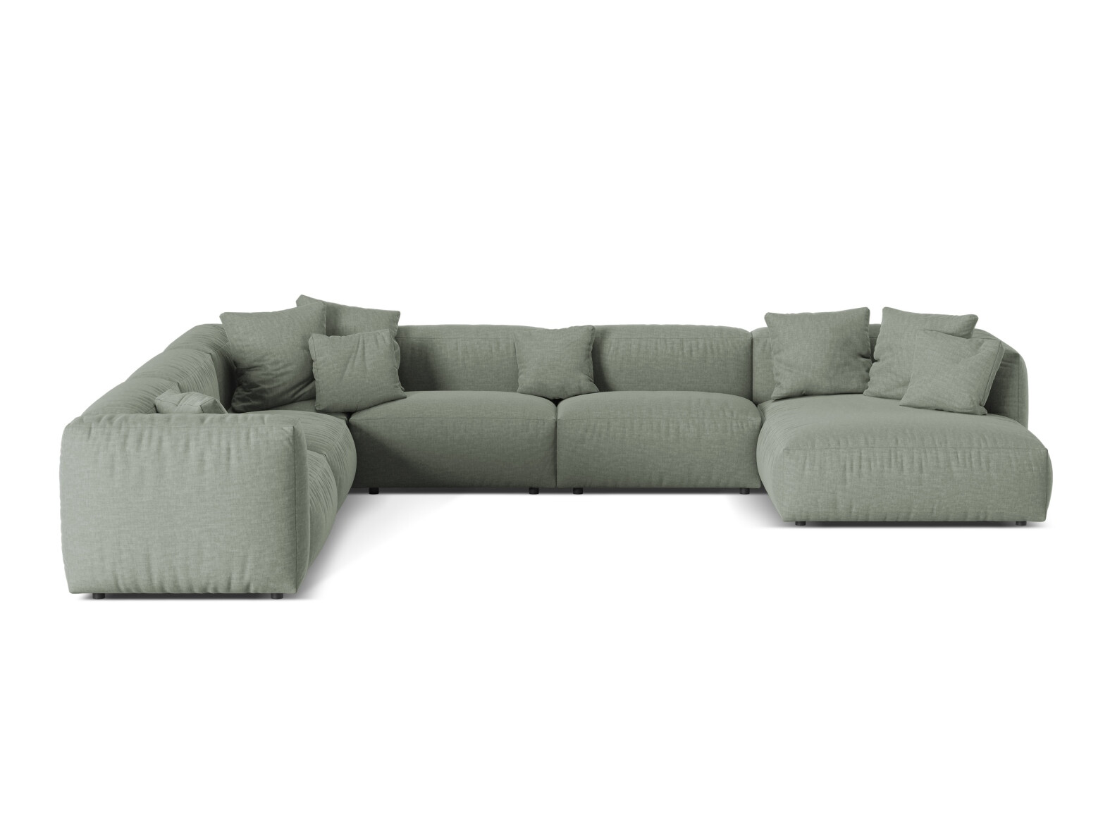 Modularna kutna garnitura Sorcoro 132 (Boston Water Green)