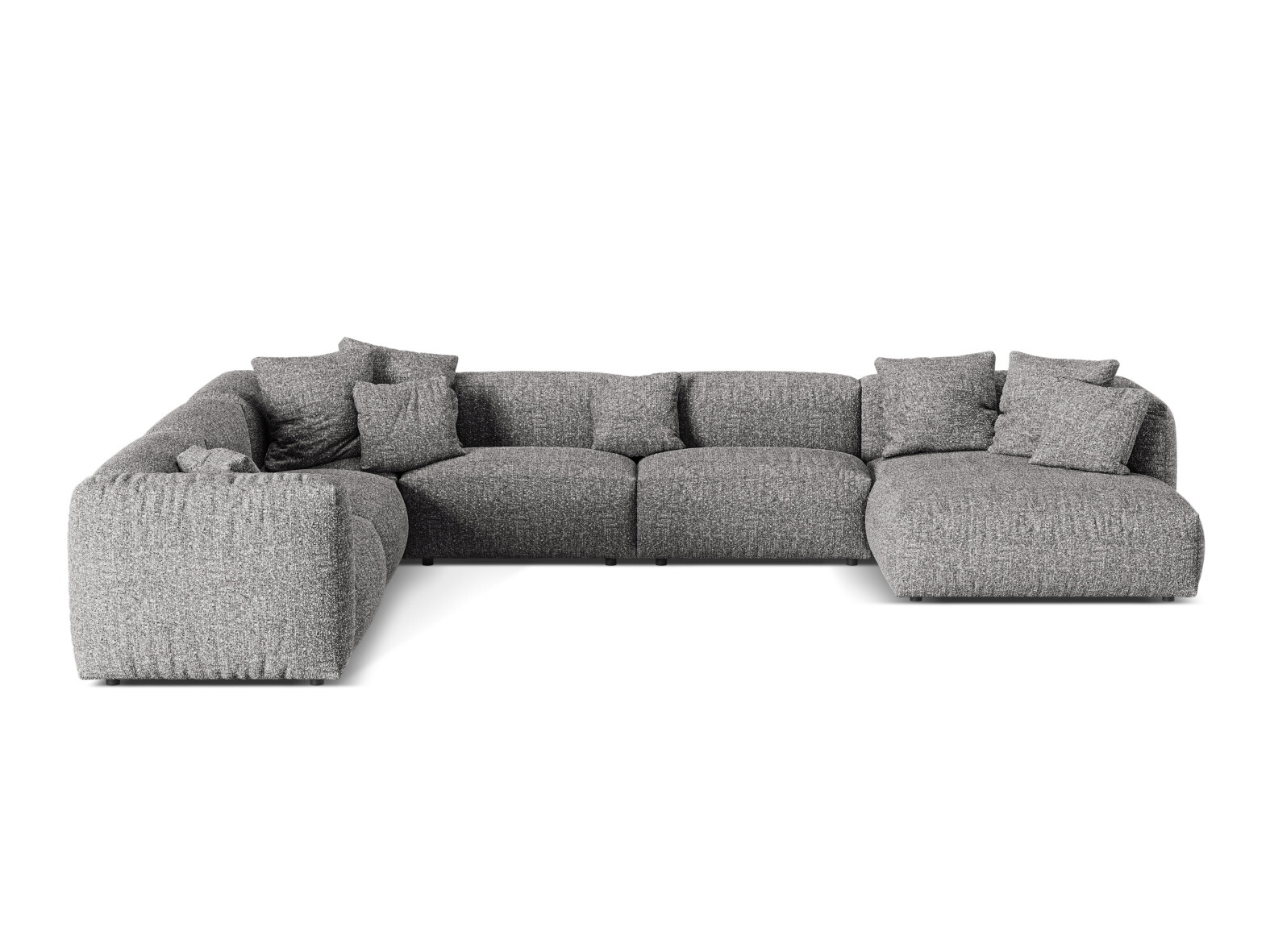 Modularna kutna garnitura Sorcoro 132 (Monet Graphite)