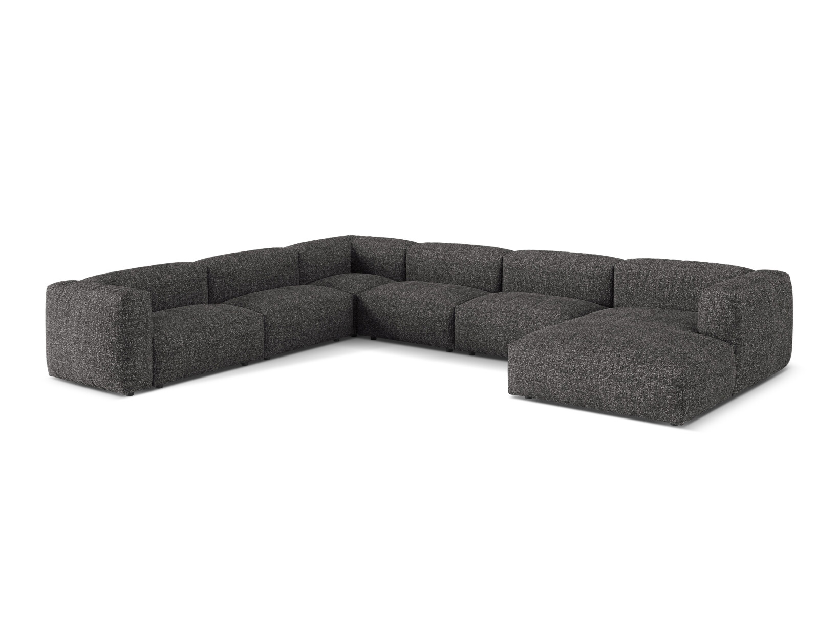Modularna kutna garnitura Sorcoro 132 (Monet Anthracite)