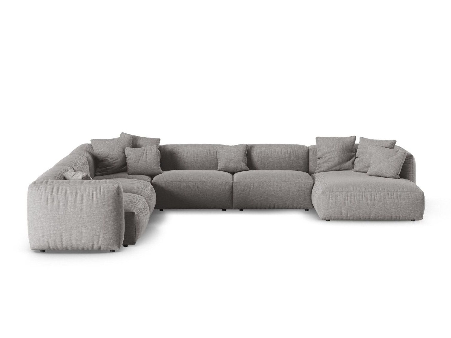 Modularna kutna garnitura Sorcoro 133 (Boston Light Grey)