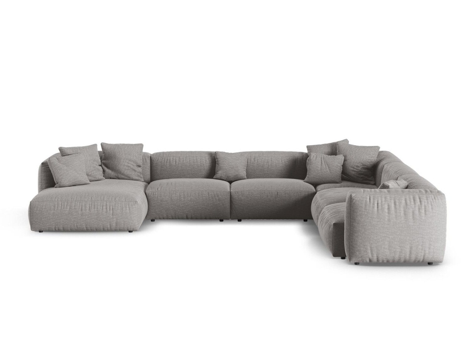 Modularna kutna garnitura Sorcoro 133 (Boston Light Grey)