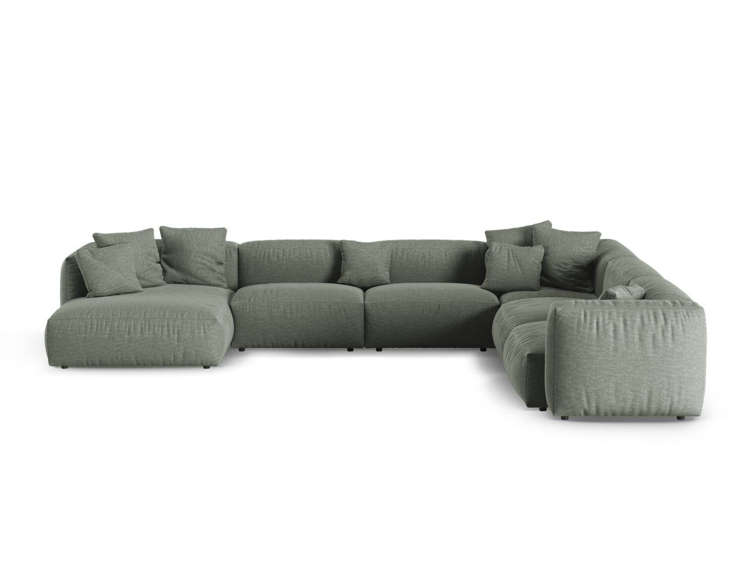 Modularna kutna garnitura Sorcoro 133 (Boston Water Green)