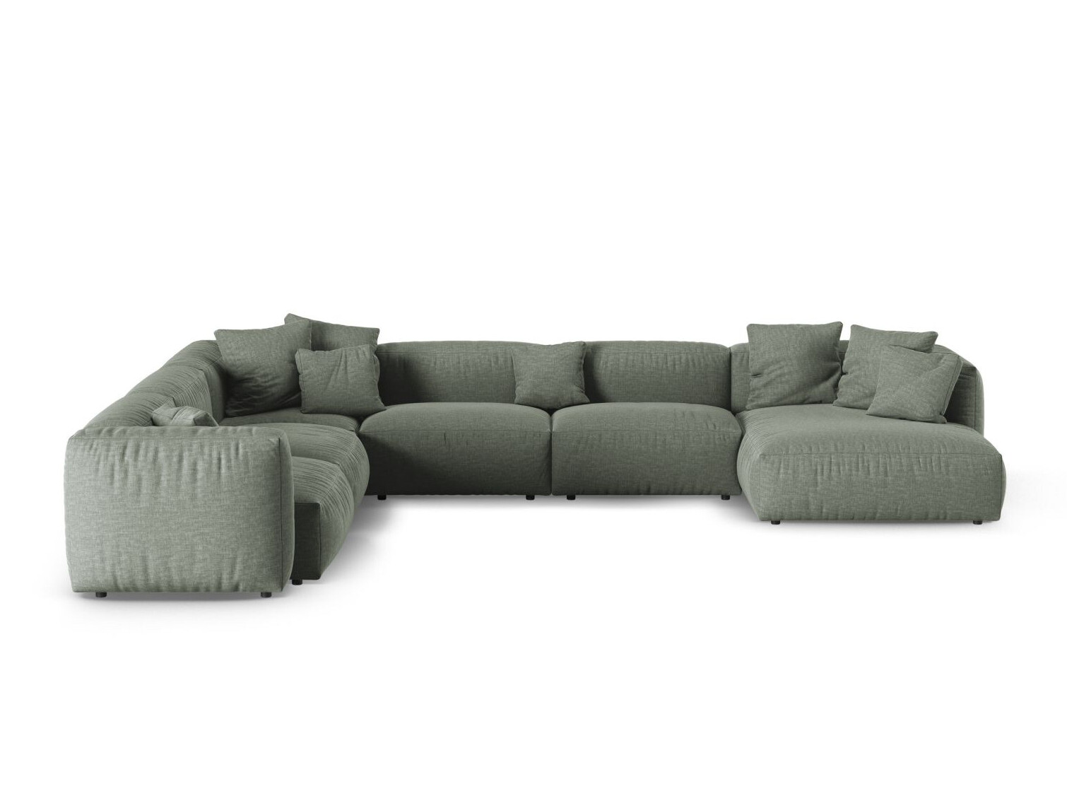 Modularna kutna garnitura Sorcoro 133 (Boston Water Green)