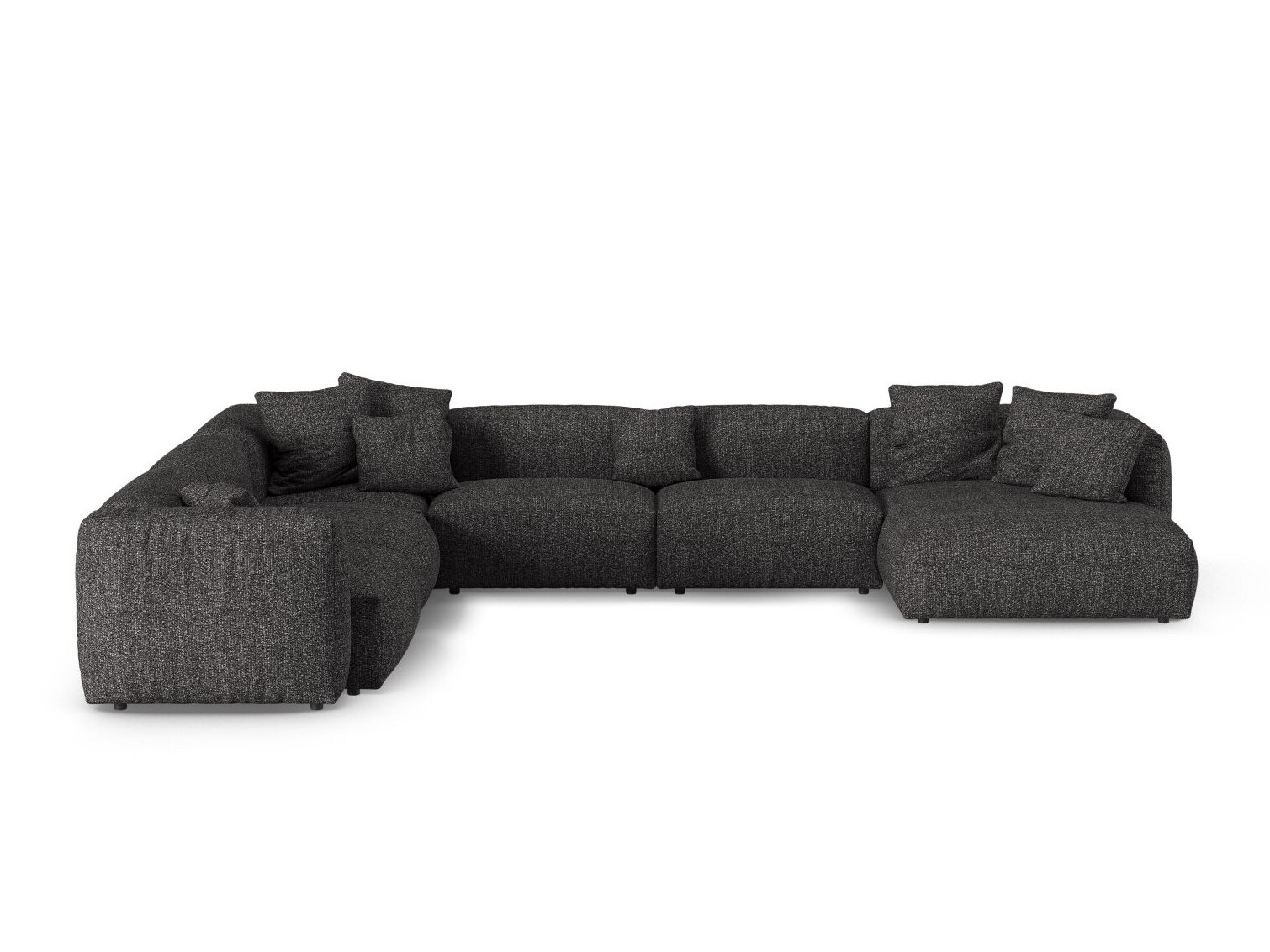 Modularna kutna garnitura Sorcoro 133 (Monet Anthracite)